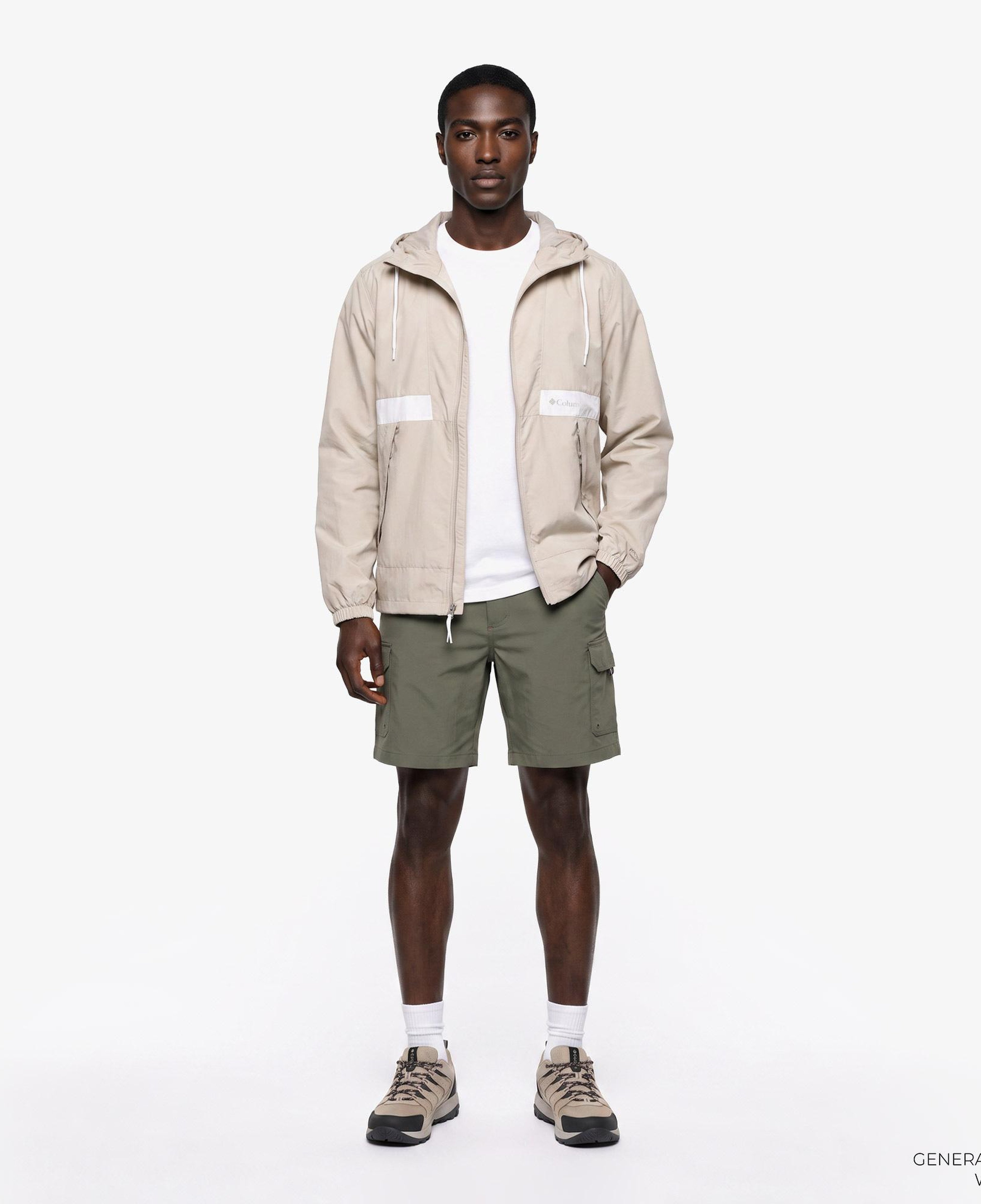 Columbia Spire Valley Hooded Erkek Kahverengi Yağmurluk