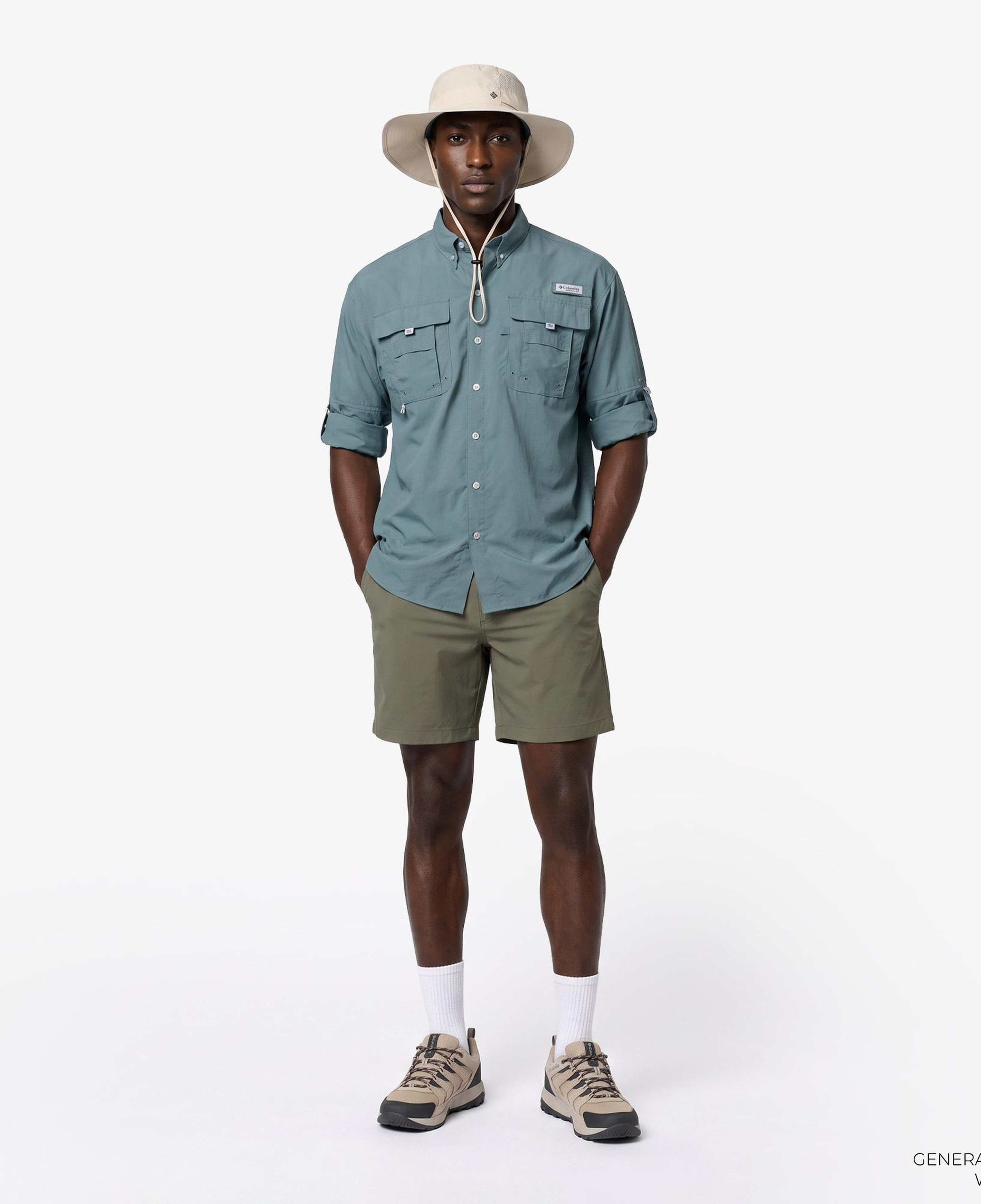 Columbia Tech Trail Utility Erkek Yeşil Şort
