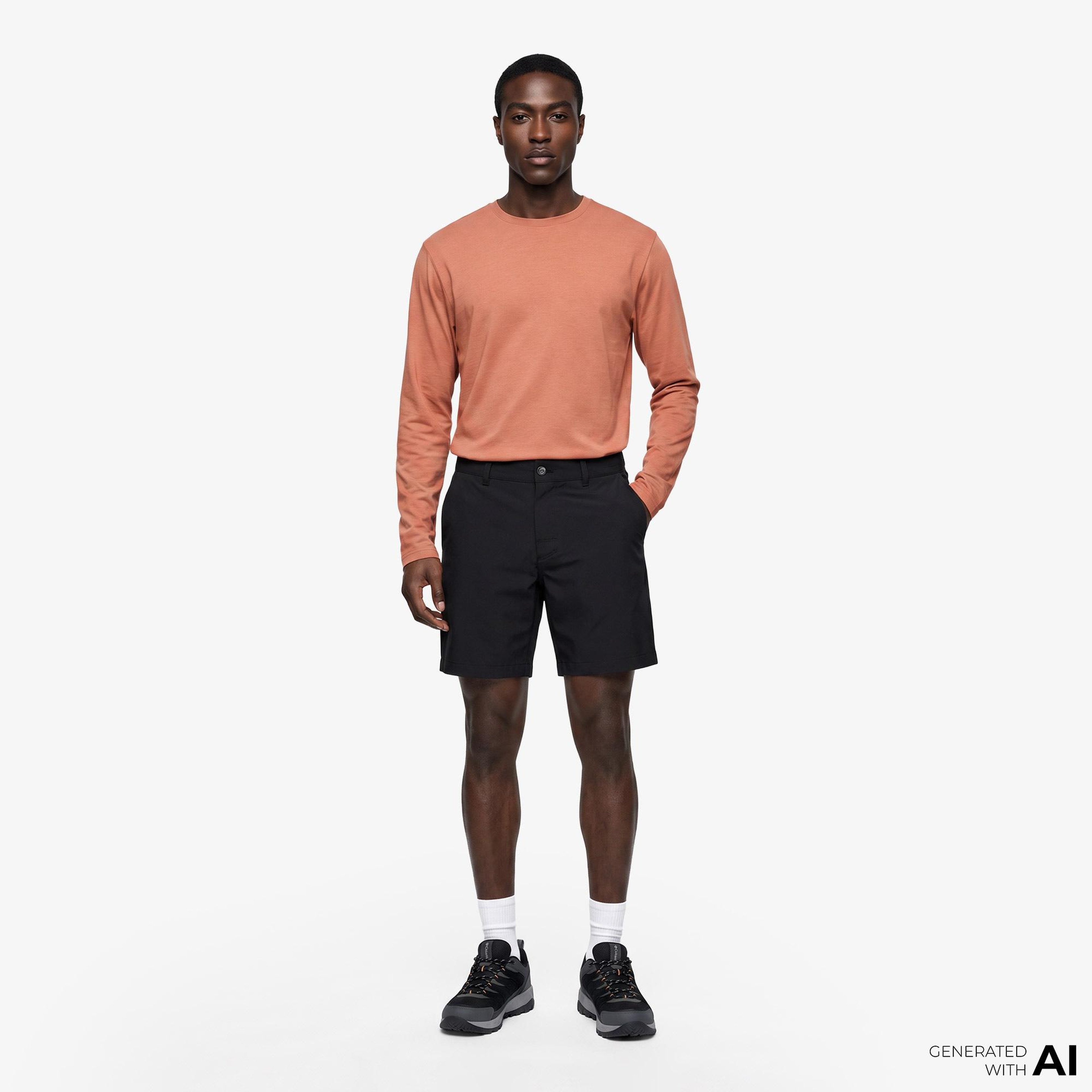 Columbia Tech Trail Utility Erkek Siyah Şort