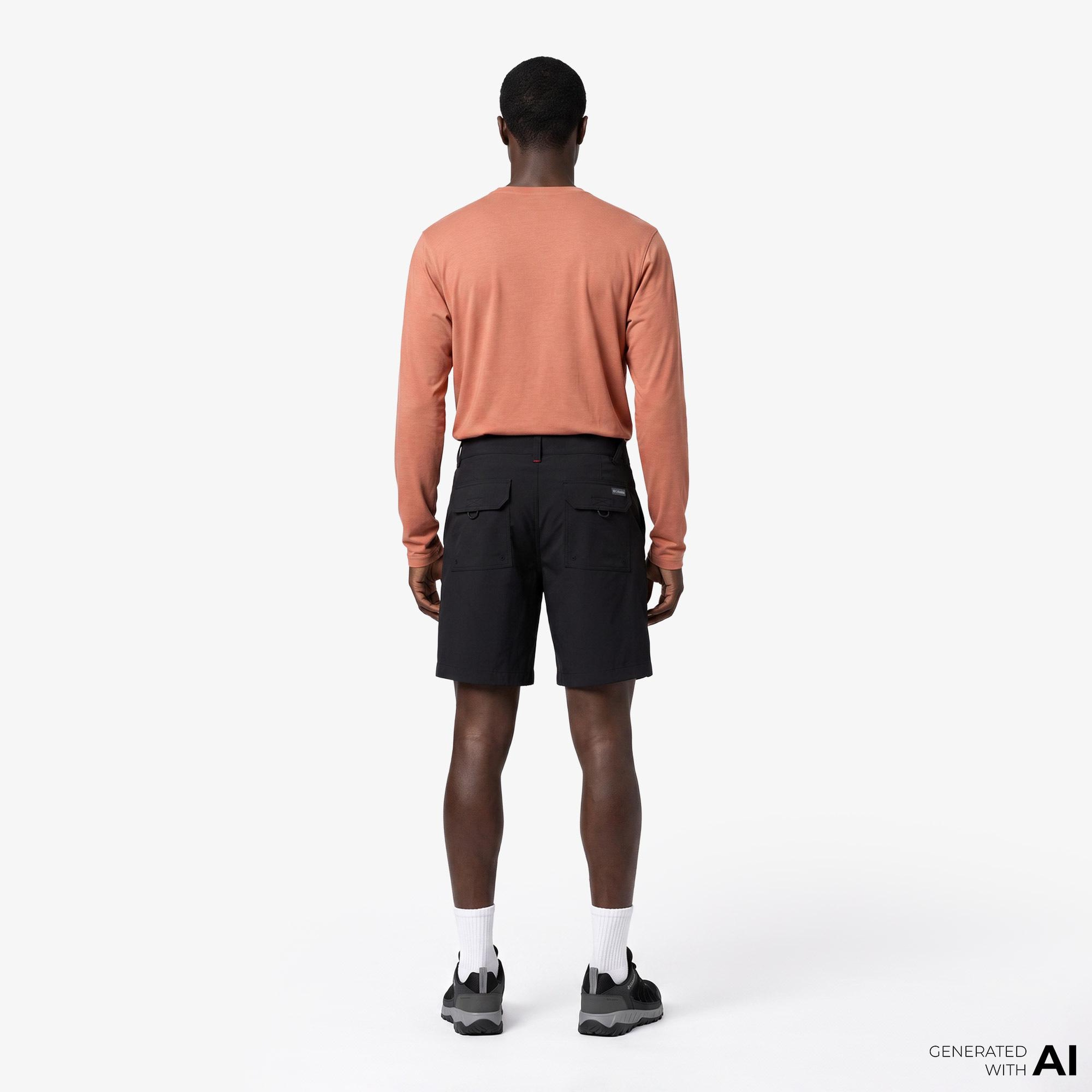 Columbia Tech Trail Utility Erkek Siyah Şort