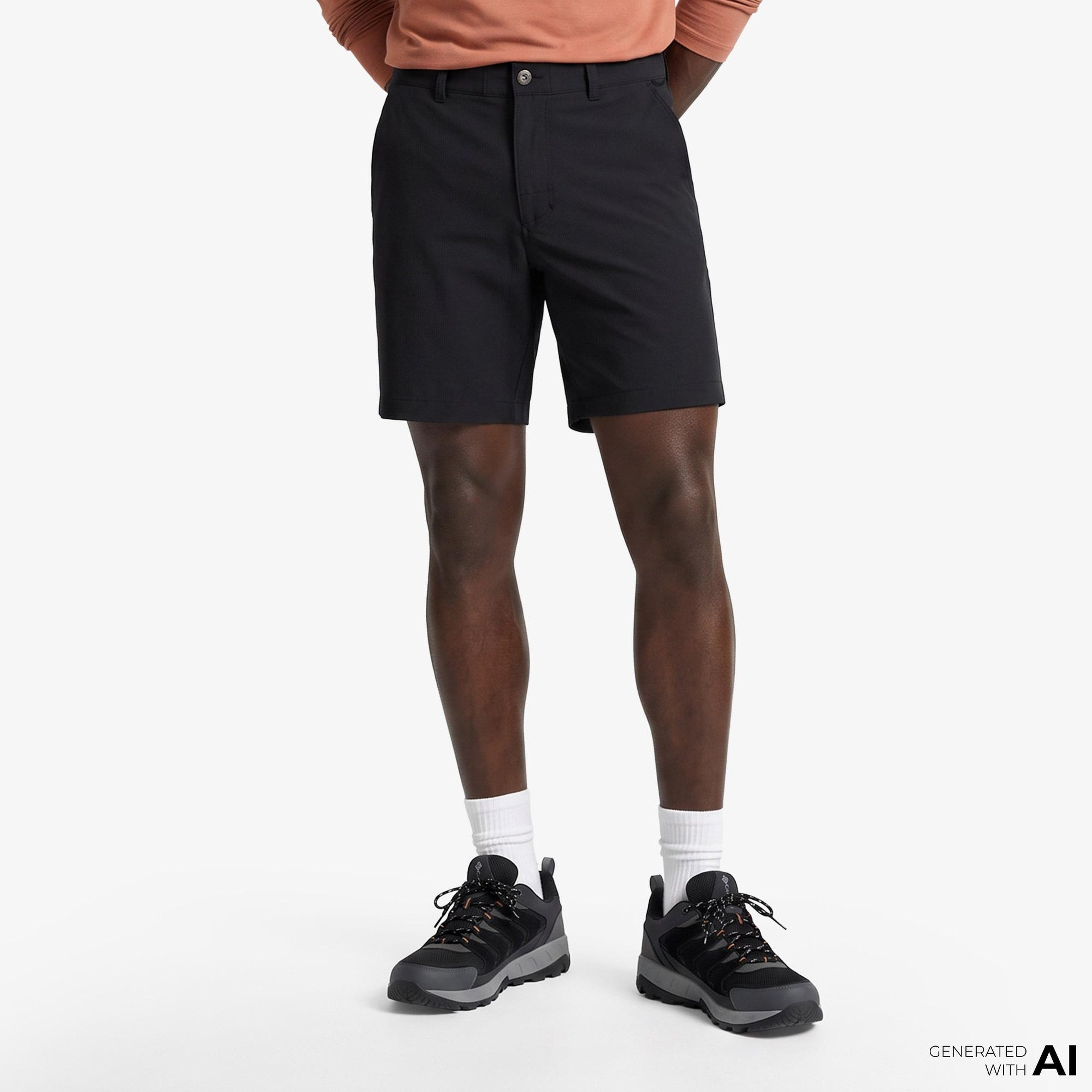 Columbia Tech Trail Utility Erkek Siyah Şort