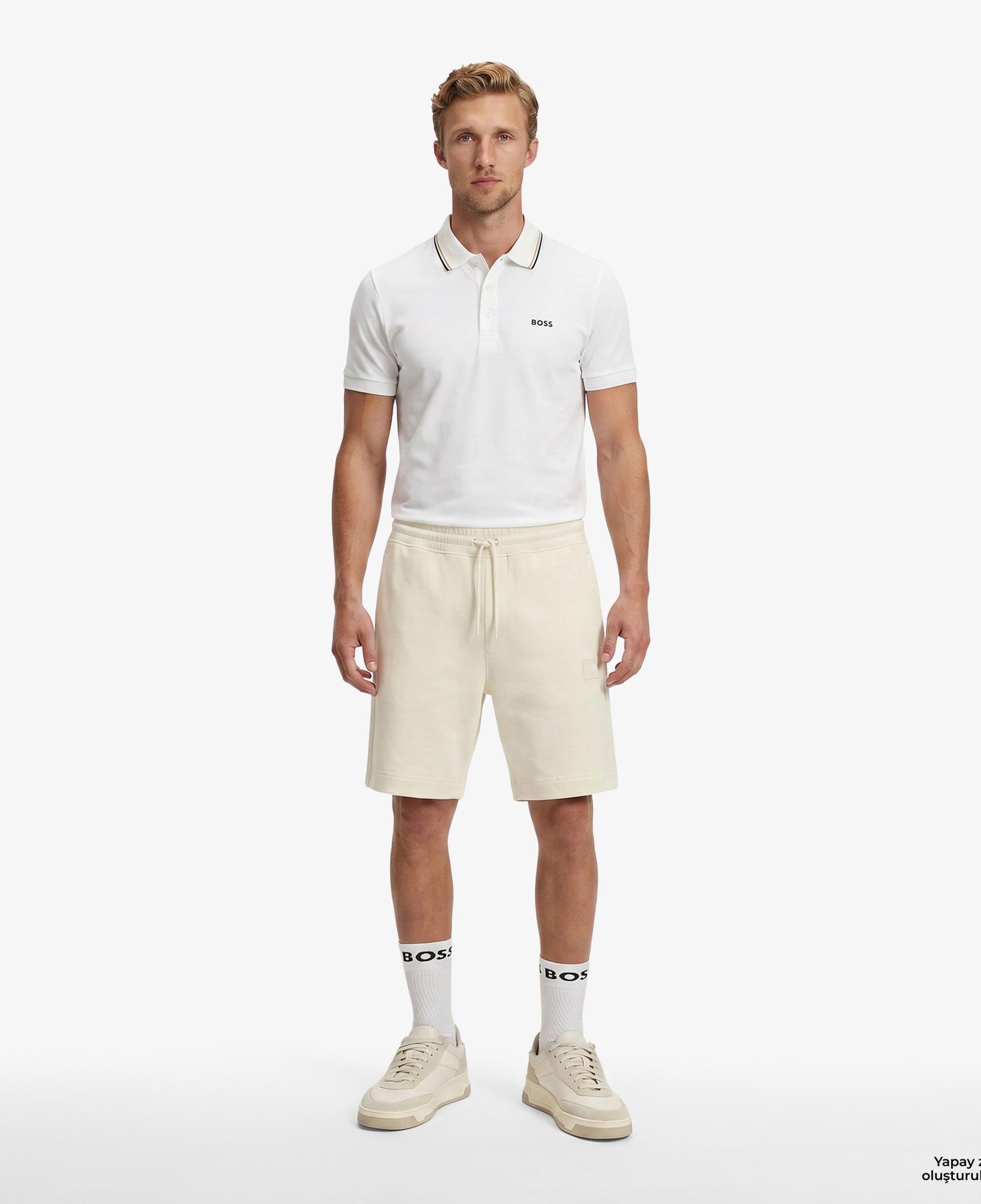 Boss Birdie Paule Erkek Beyaz Polo