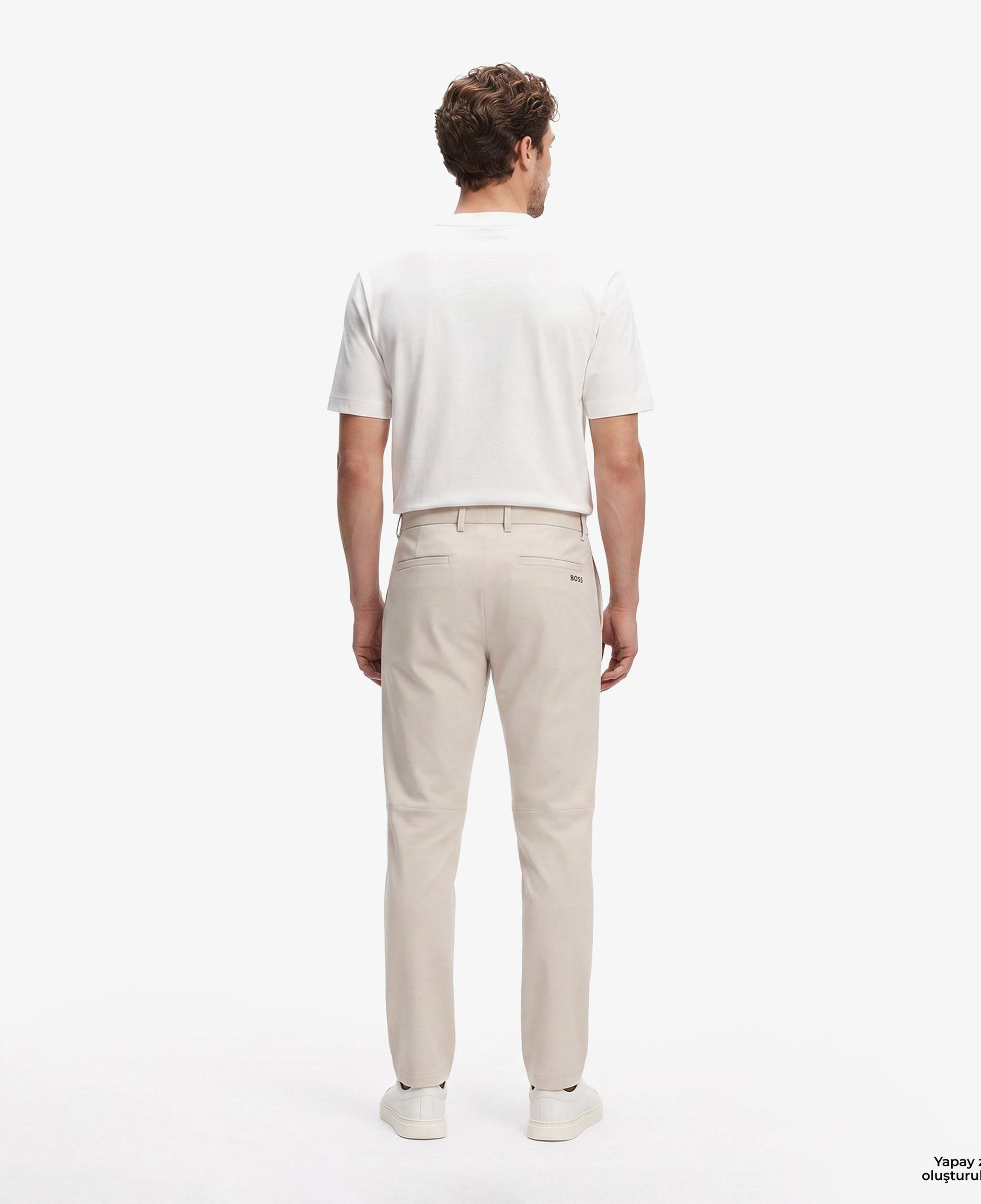 Boss Commuter Slim Erkek Bej Pantolon