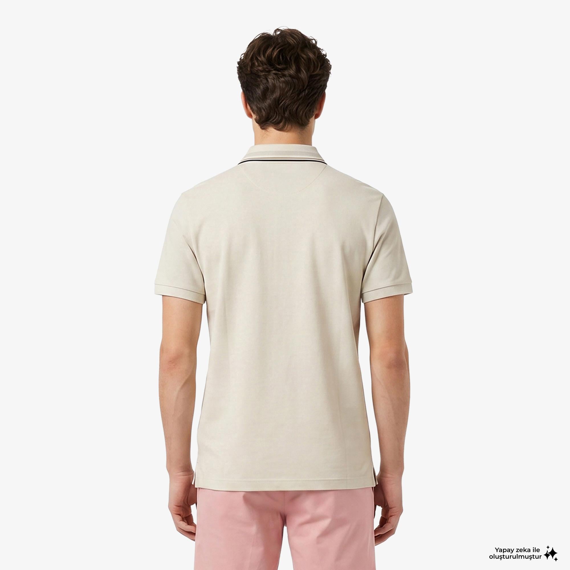 Boss Birdie Paule Erkek Bej Polo