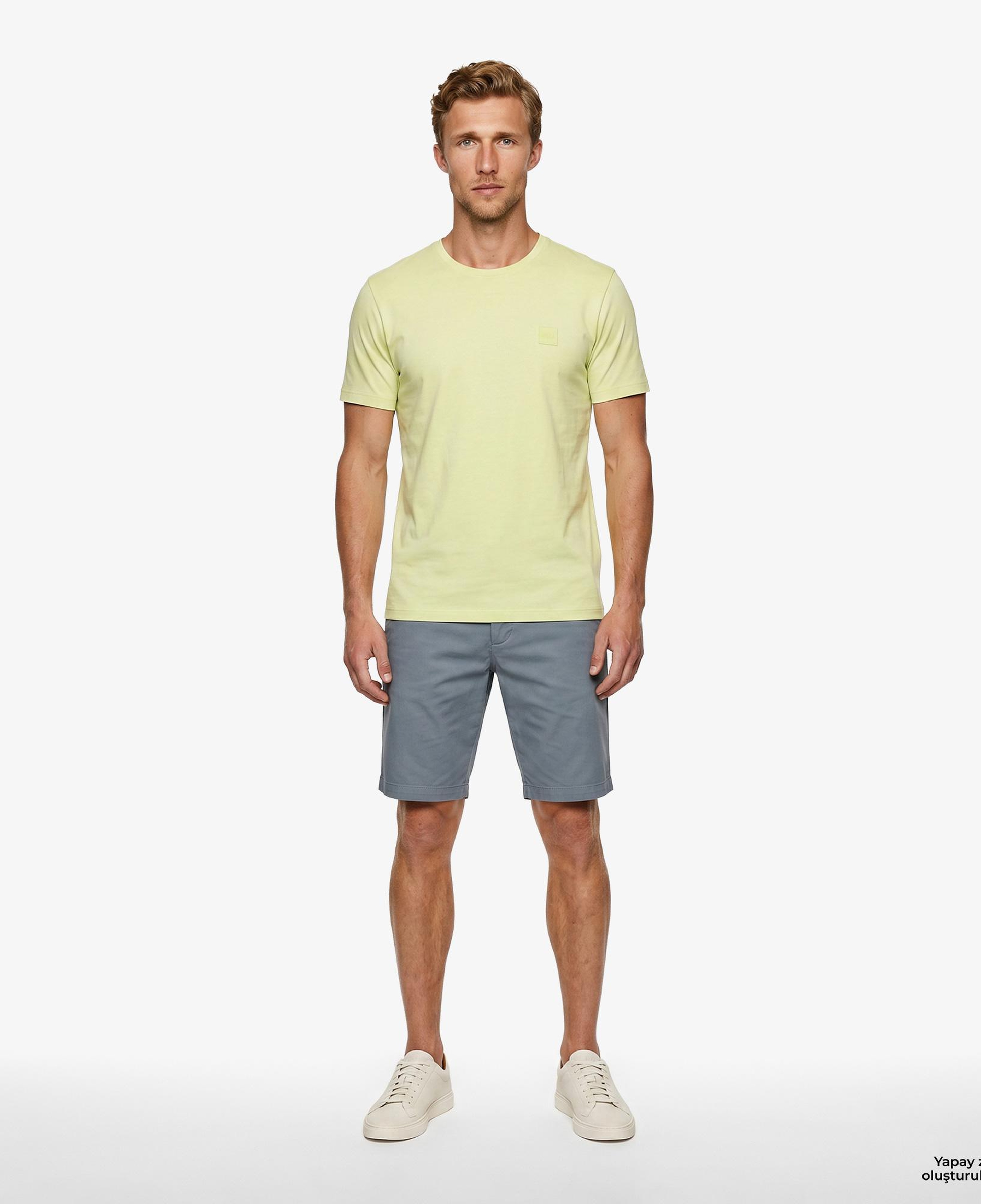 Boss Tales Erkek Bej T-Shirt