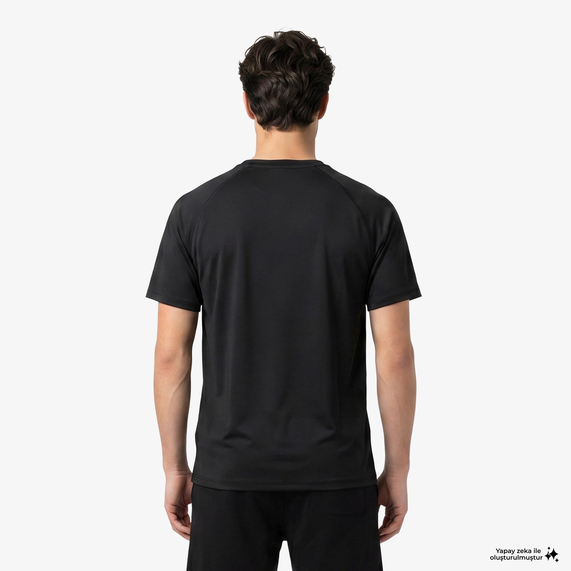 Boss Active Erkek Siyah T-Shirt