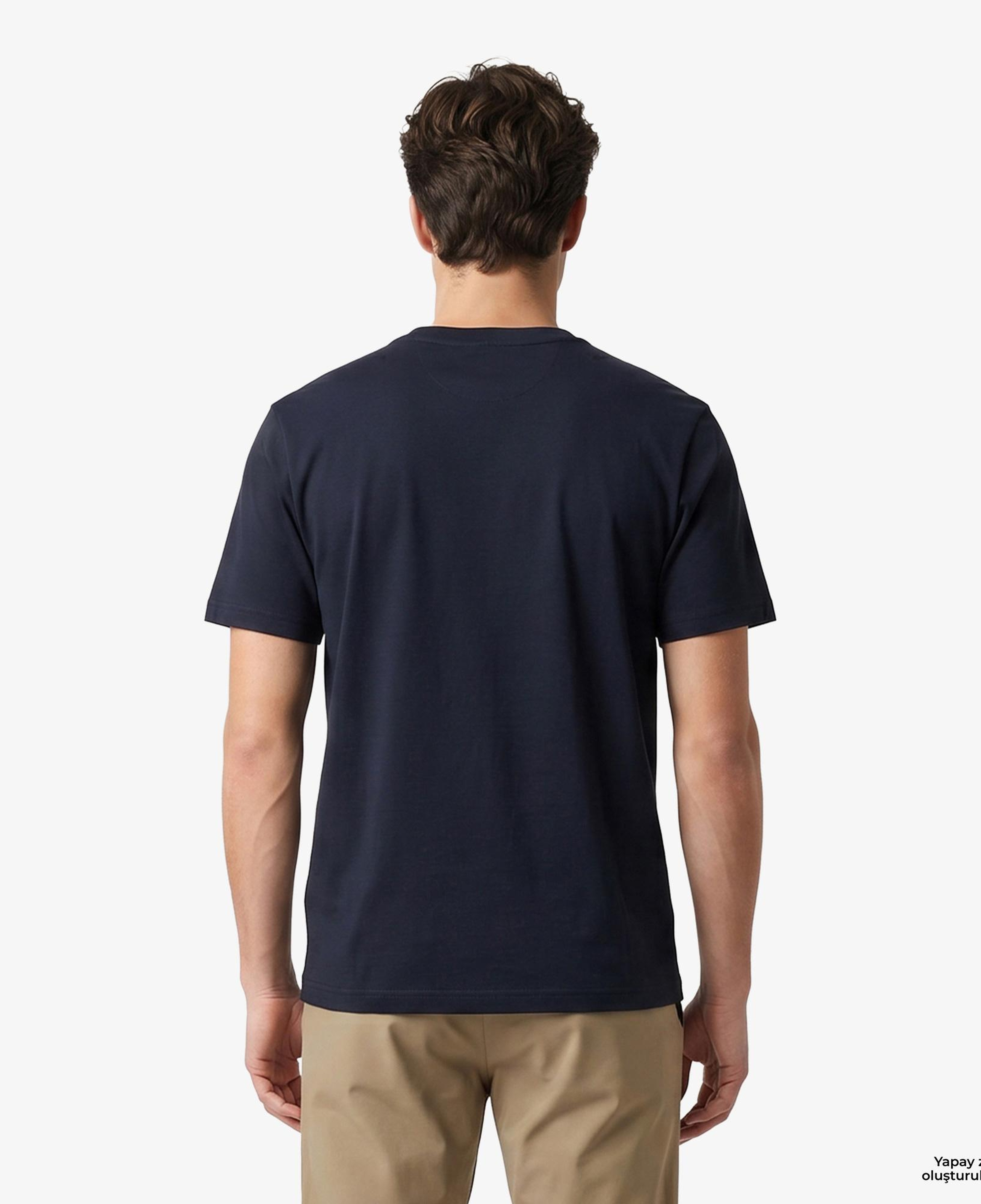 Boss Terrace Logo Erkek Lacivert T-Shirt