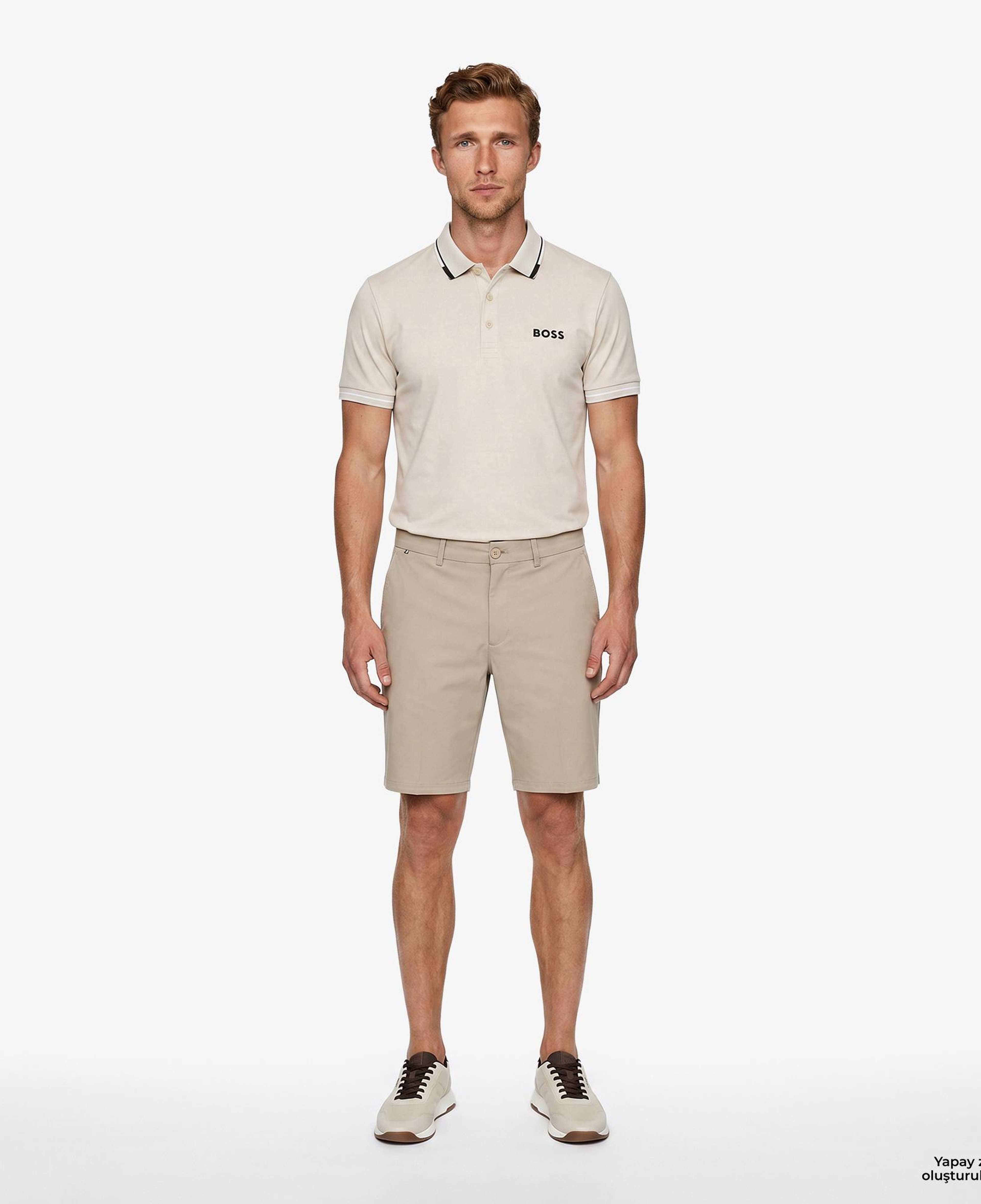 Boss Paul Pro Erkek Bej Polo