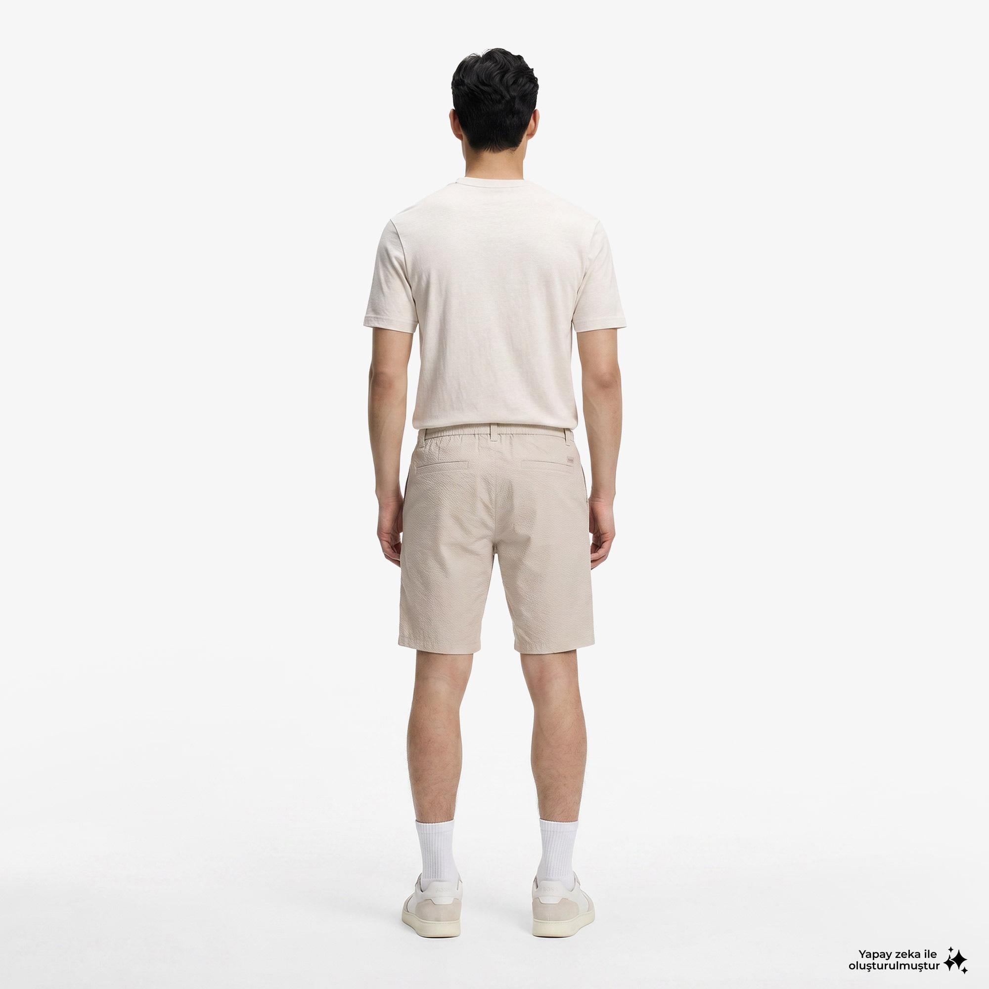 Boss Tapered Erkek Gri Pantolon