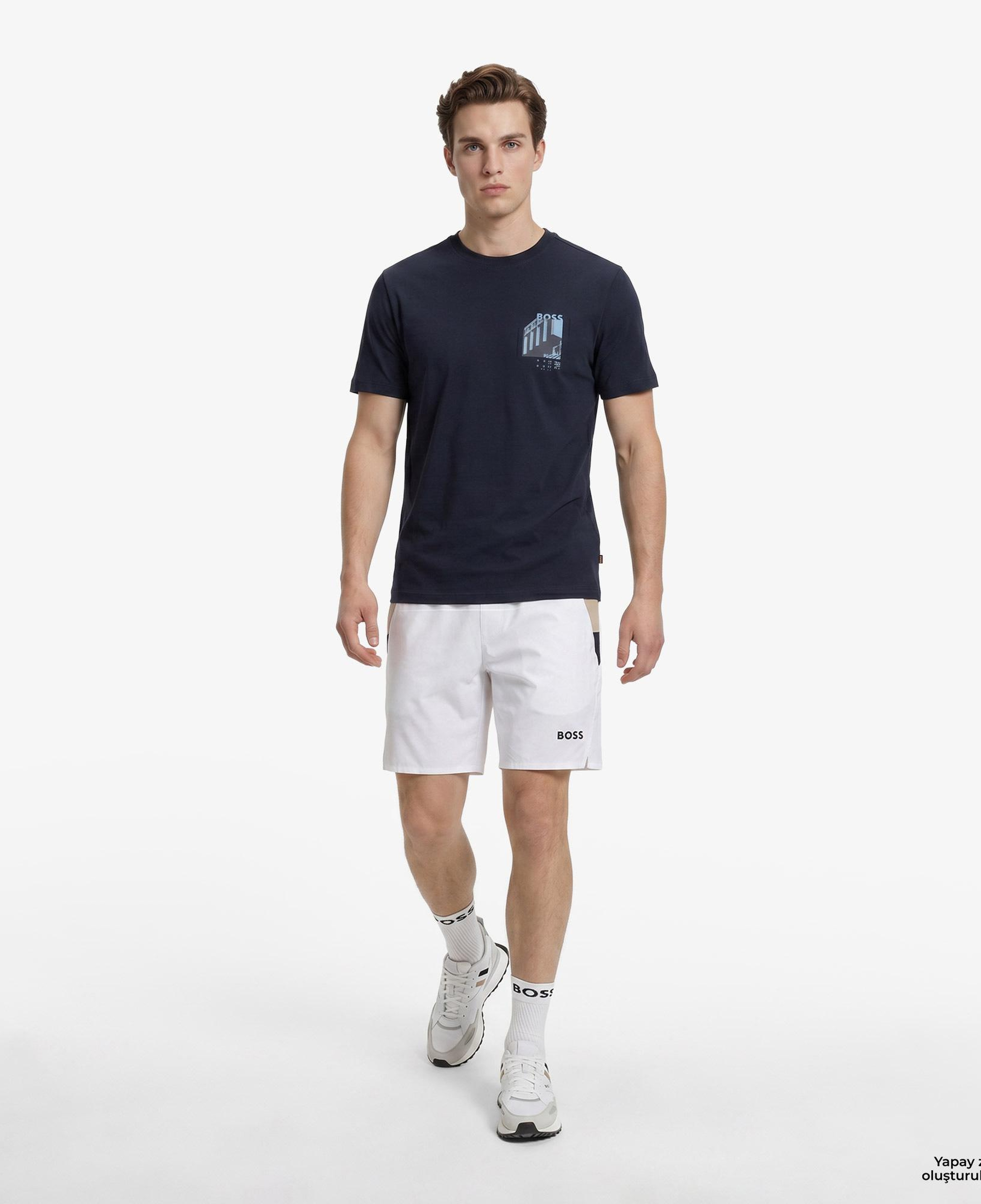 Boss Board Erkek Lacivert T-Shirt