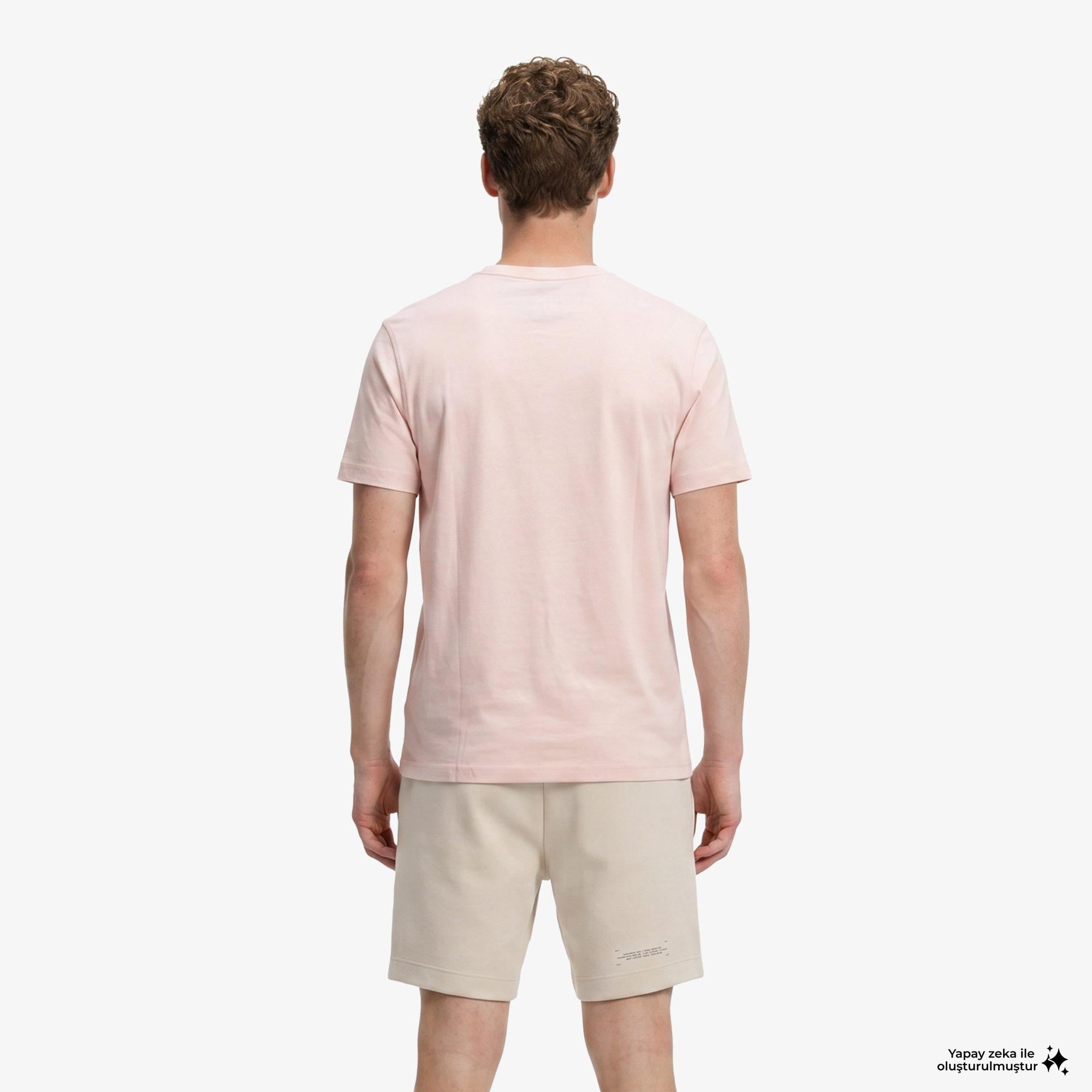 Boss Tegood Erkek Pembe T-Shirt