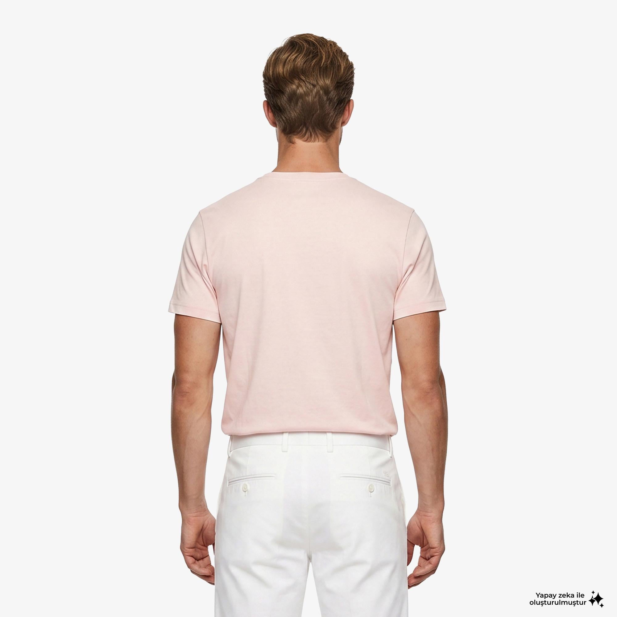 Boss Tchup Erkek Pembe T-Shirt