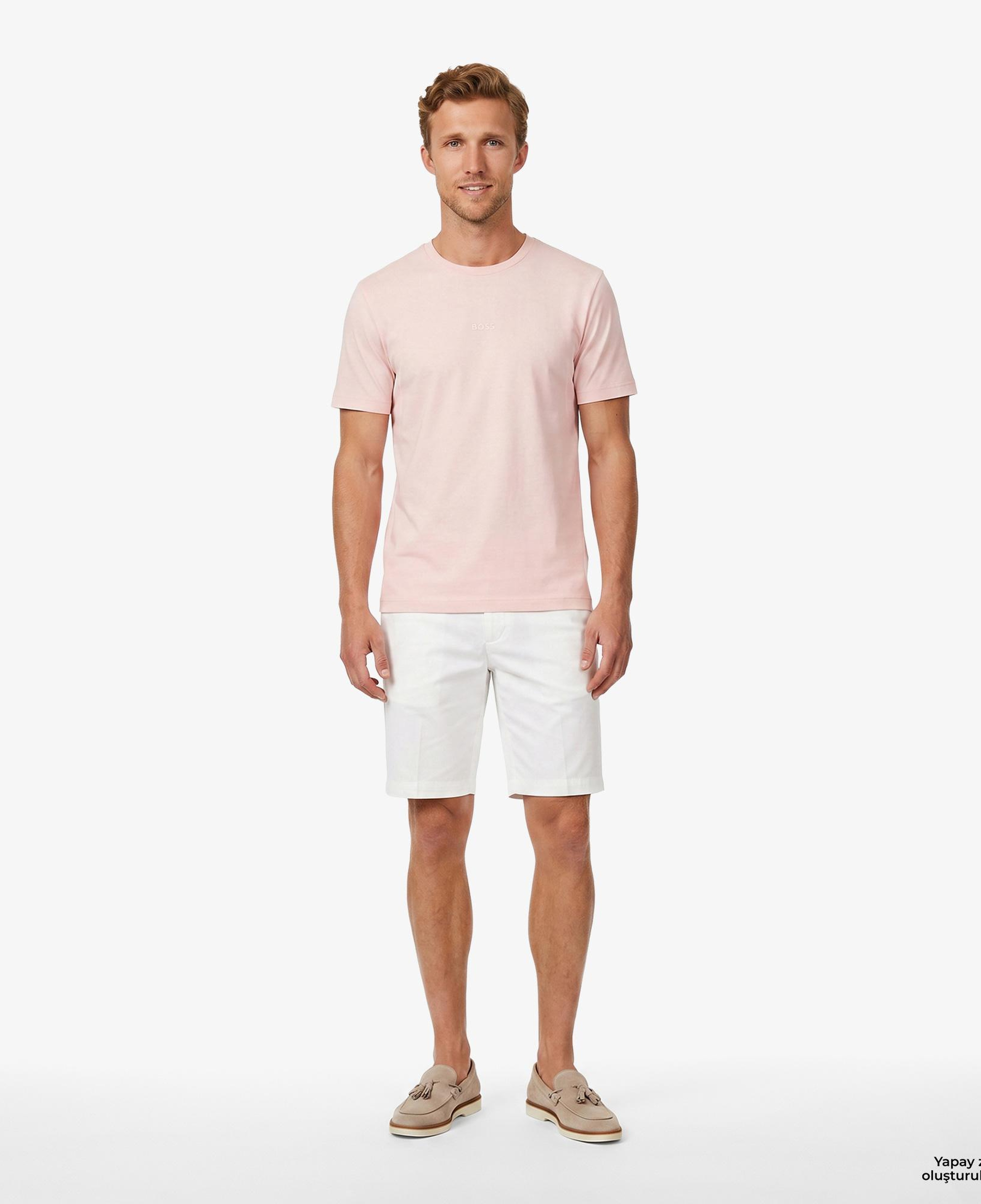 Boss Tchup Erkek Pembe T-Shirt