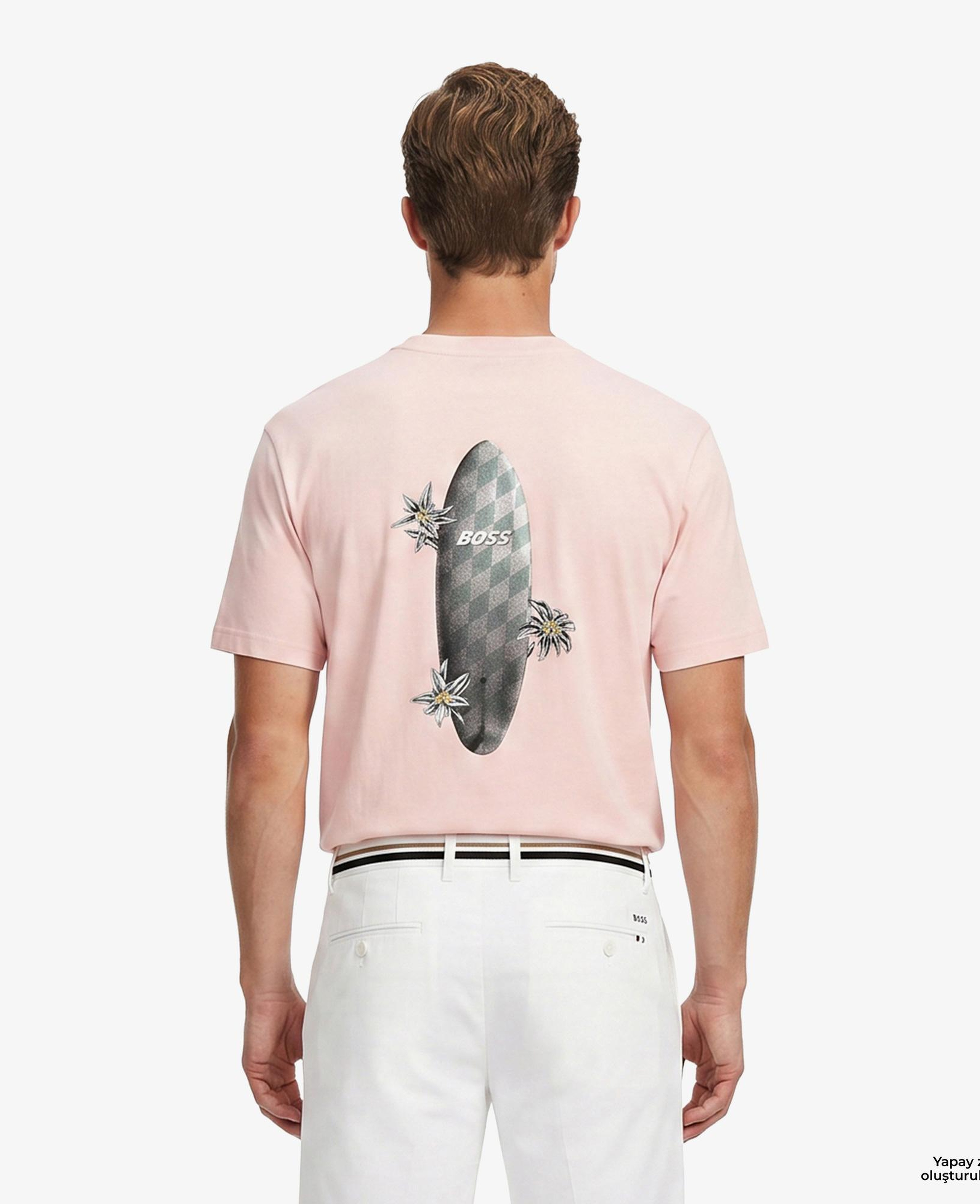 Boss Surf Wash Erkek Pembe T-Shirt