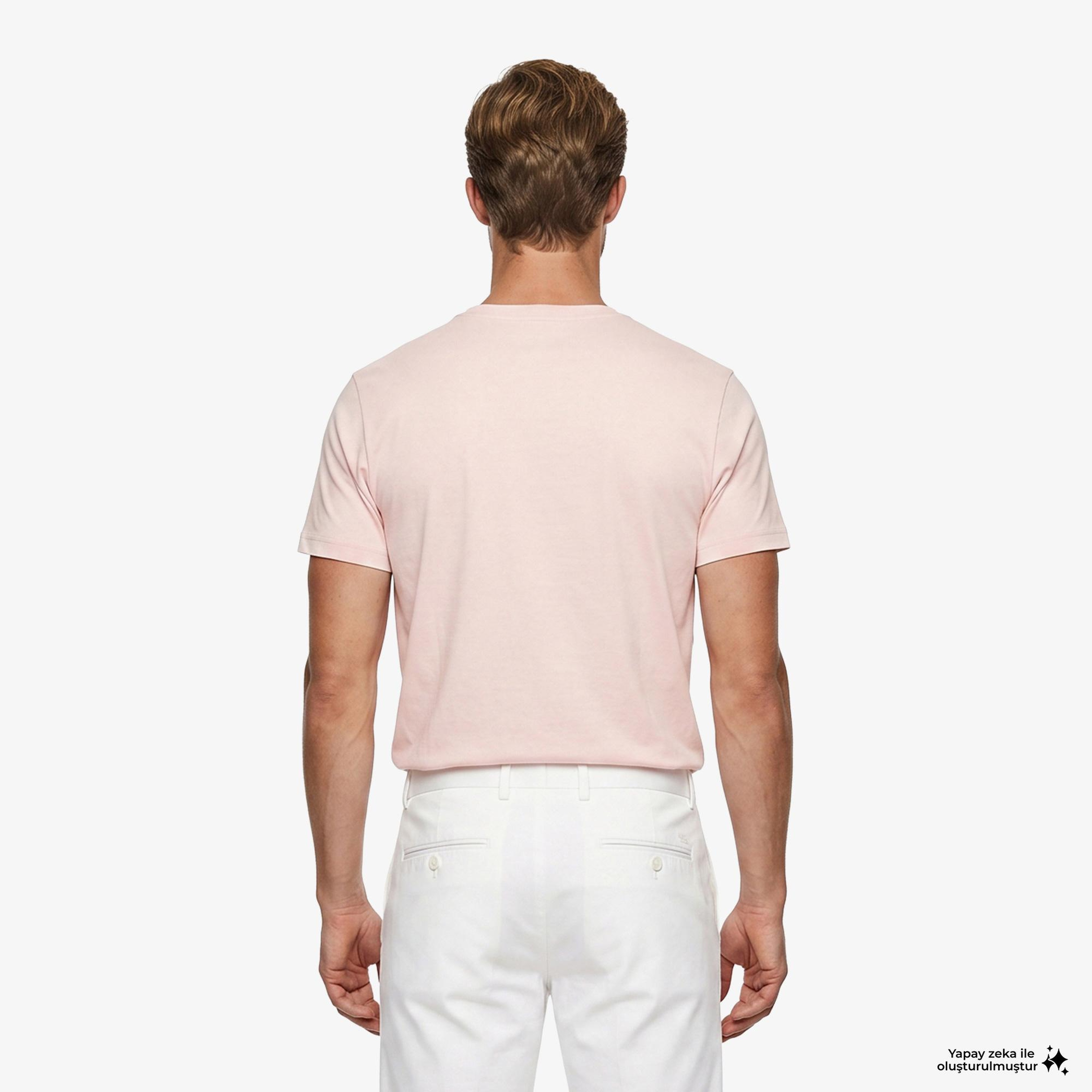 Boss Tchup Erkek Pembe T-Shirt