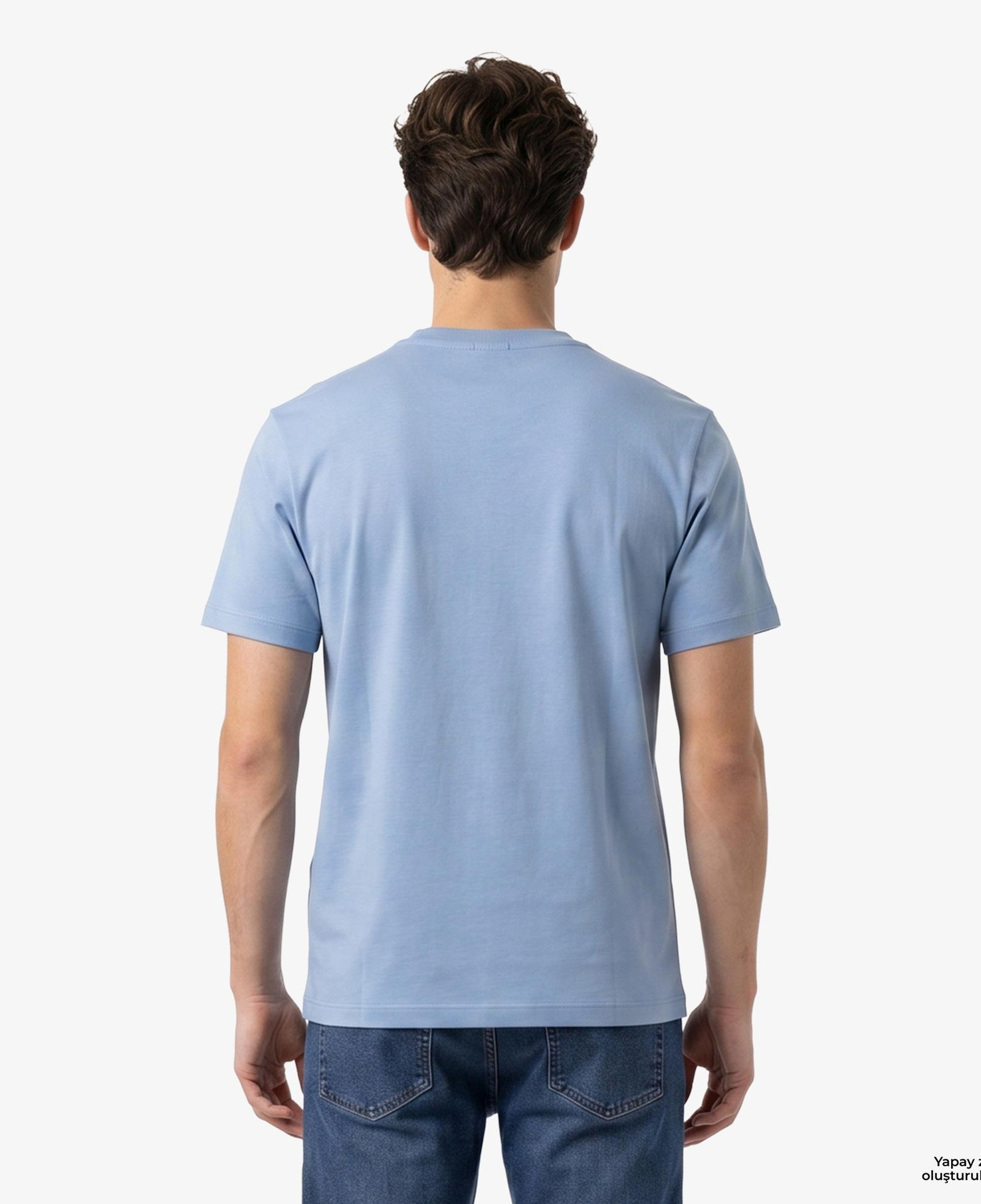 Boss Erkek Mavi T-Shirt