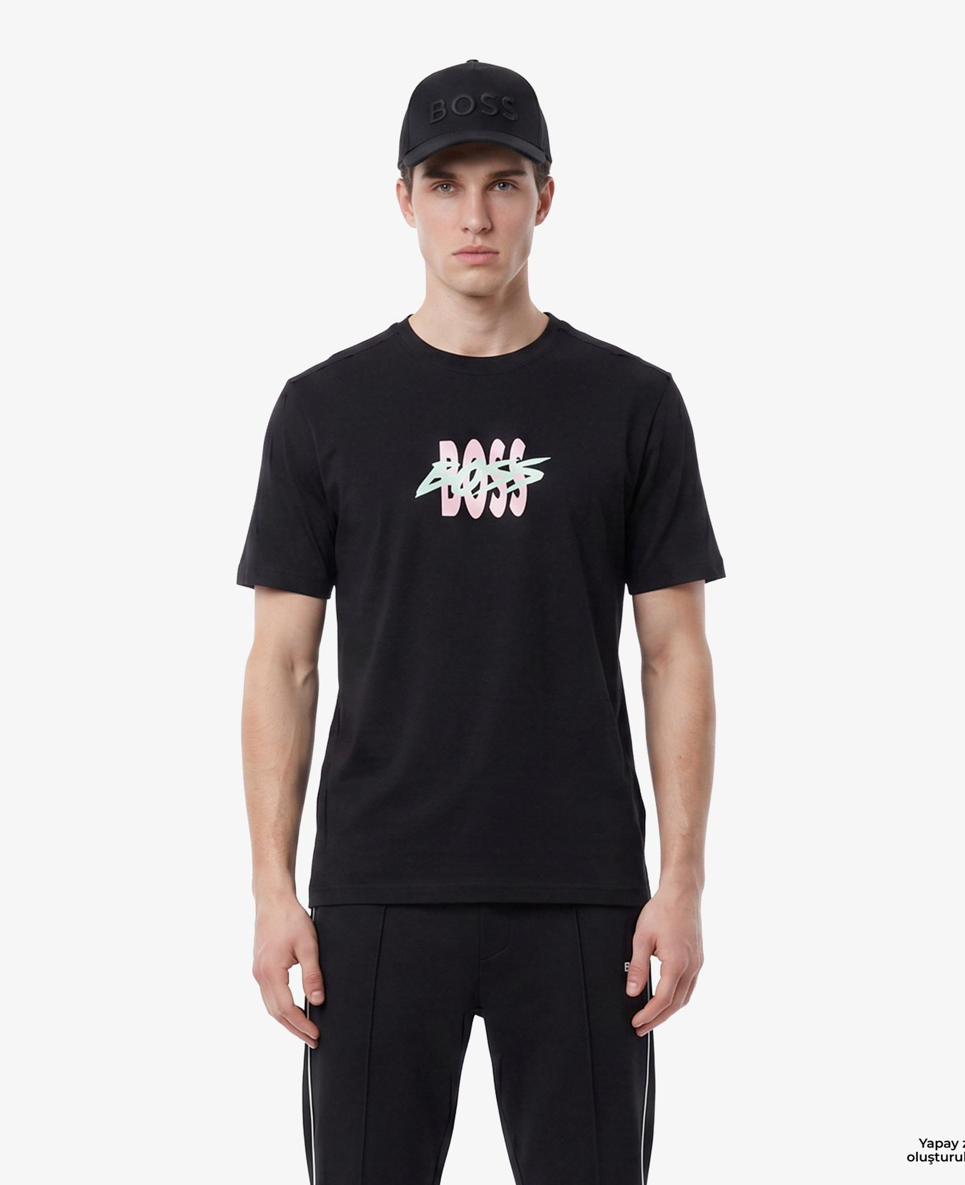 Boss Bass Erkek Siyah T-Shirt