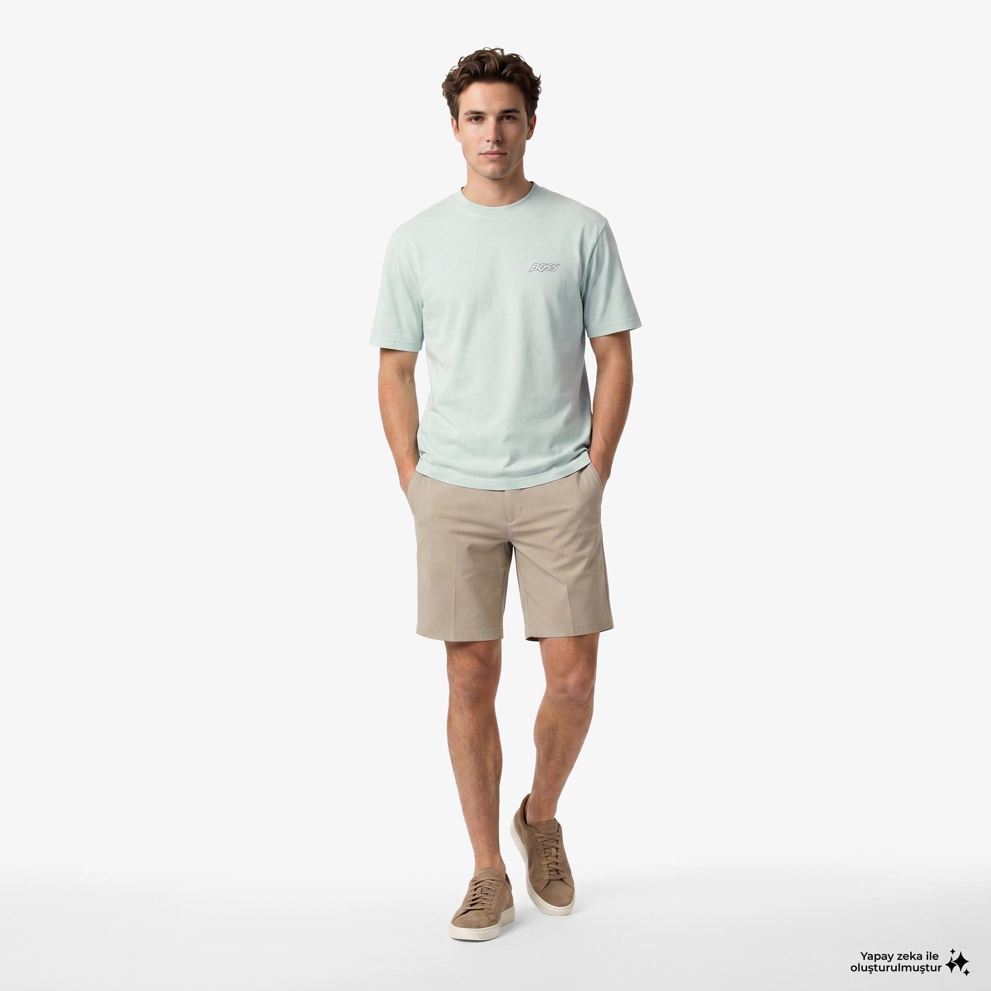 Boss Surf Wash Erkek Mavi T-Shirt