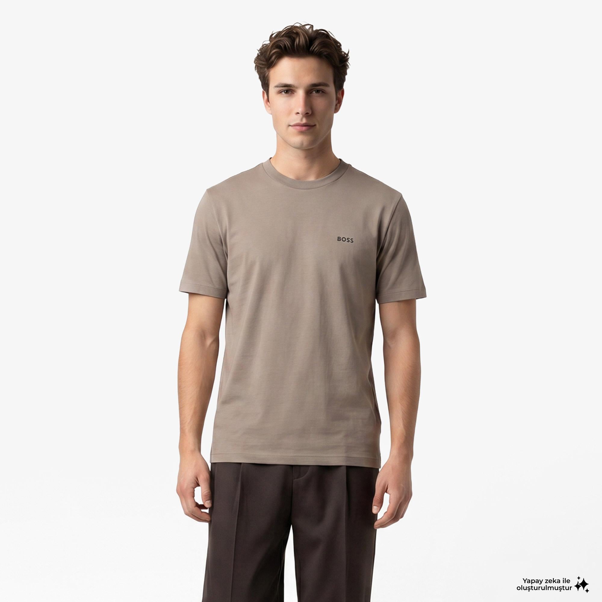 Boss Tee Erkek Yeşil T-Shirt