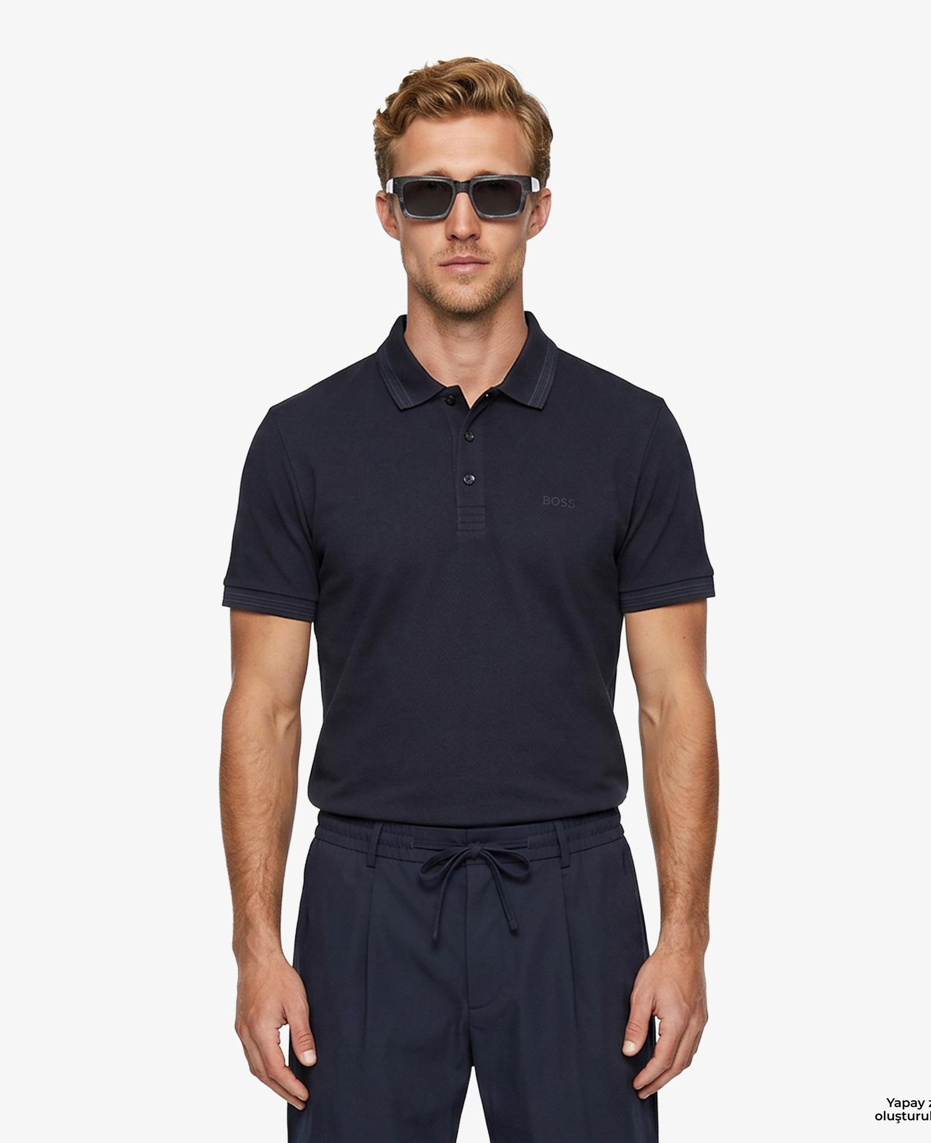 Boss Paddy Erkek Lacivert Polo