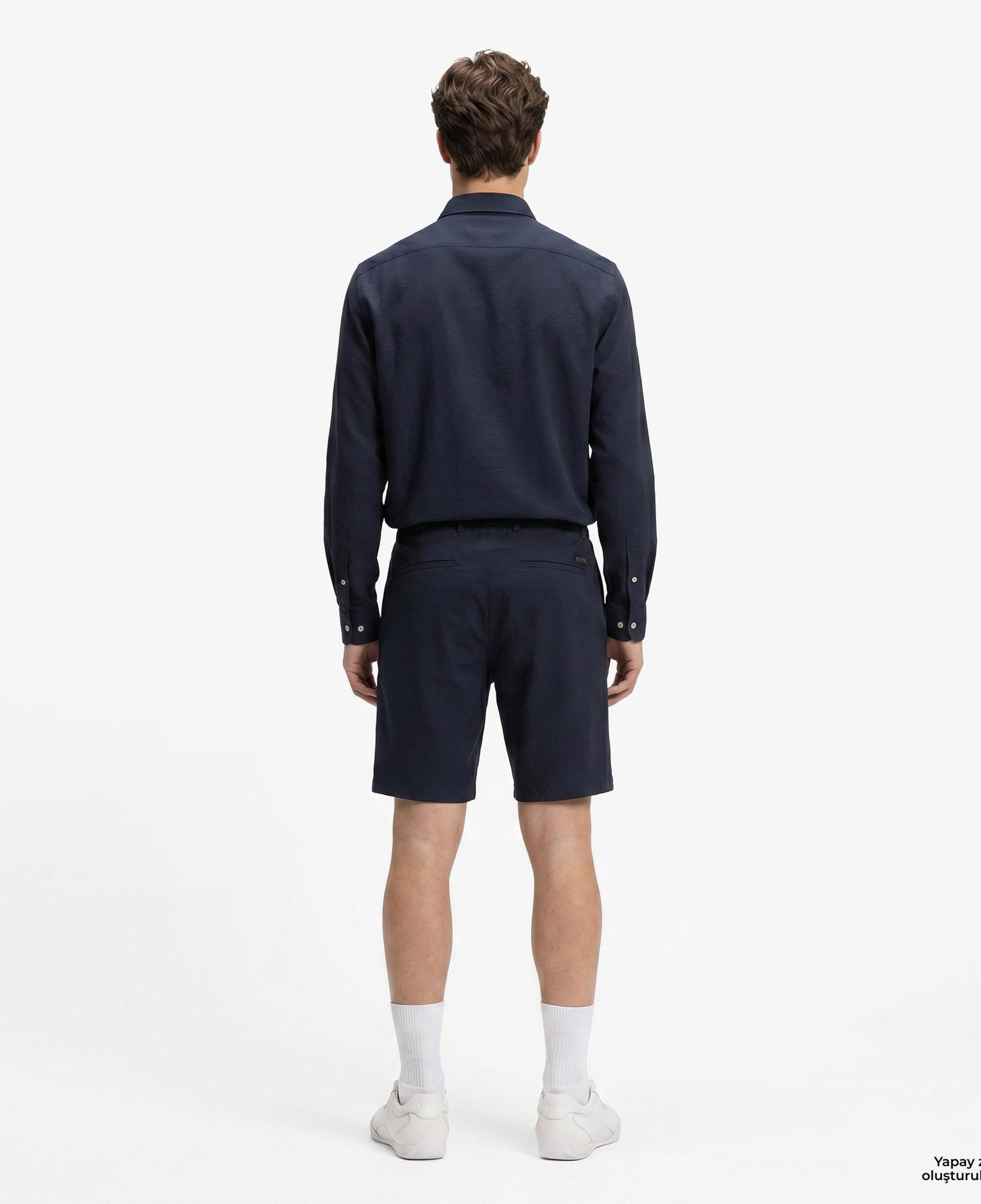 Boss Tapered Erkek Lacivert Pantolon