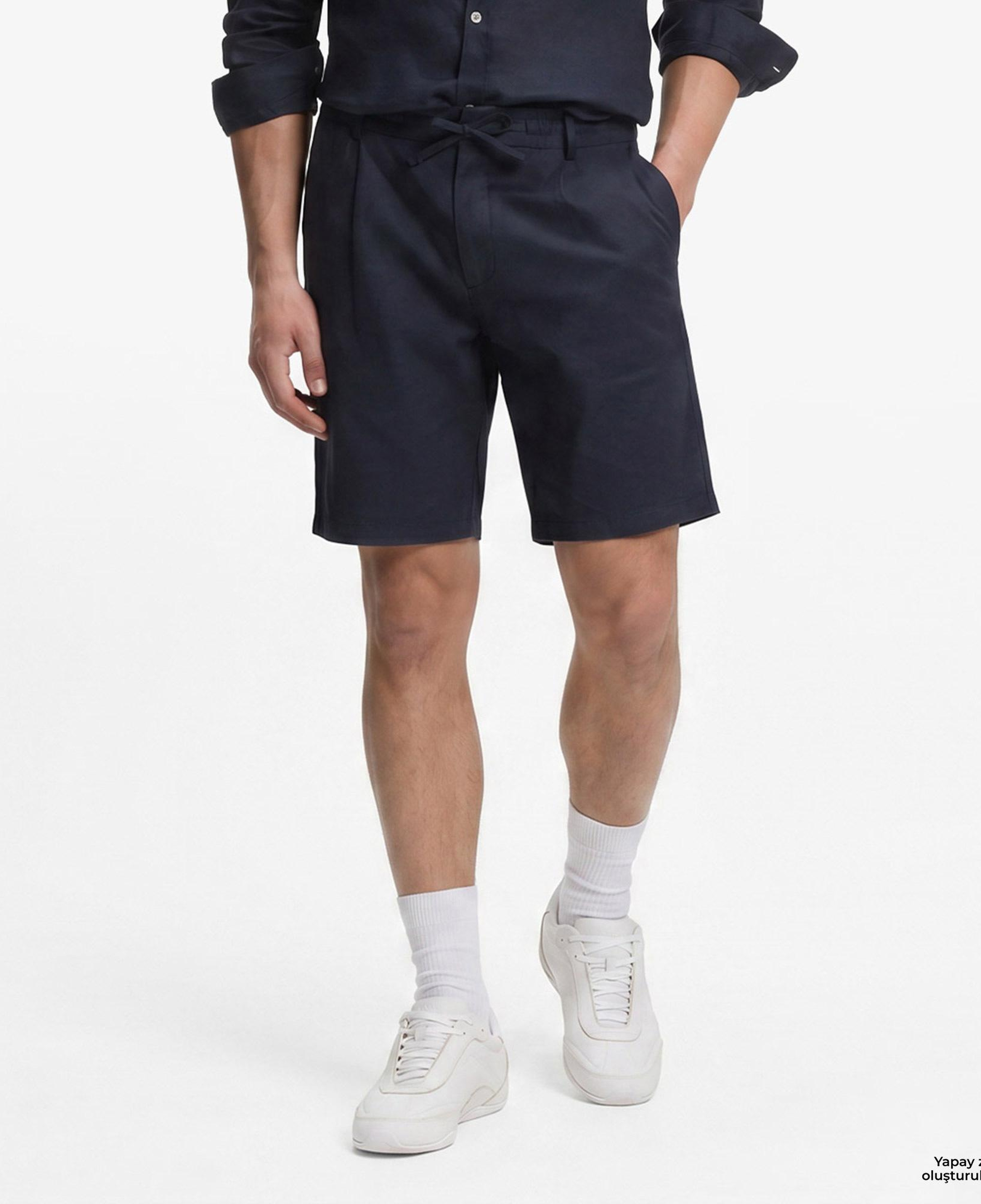 Boss Tapered Erkek Lacivert Pantolon