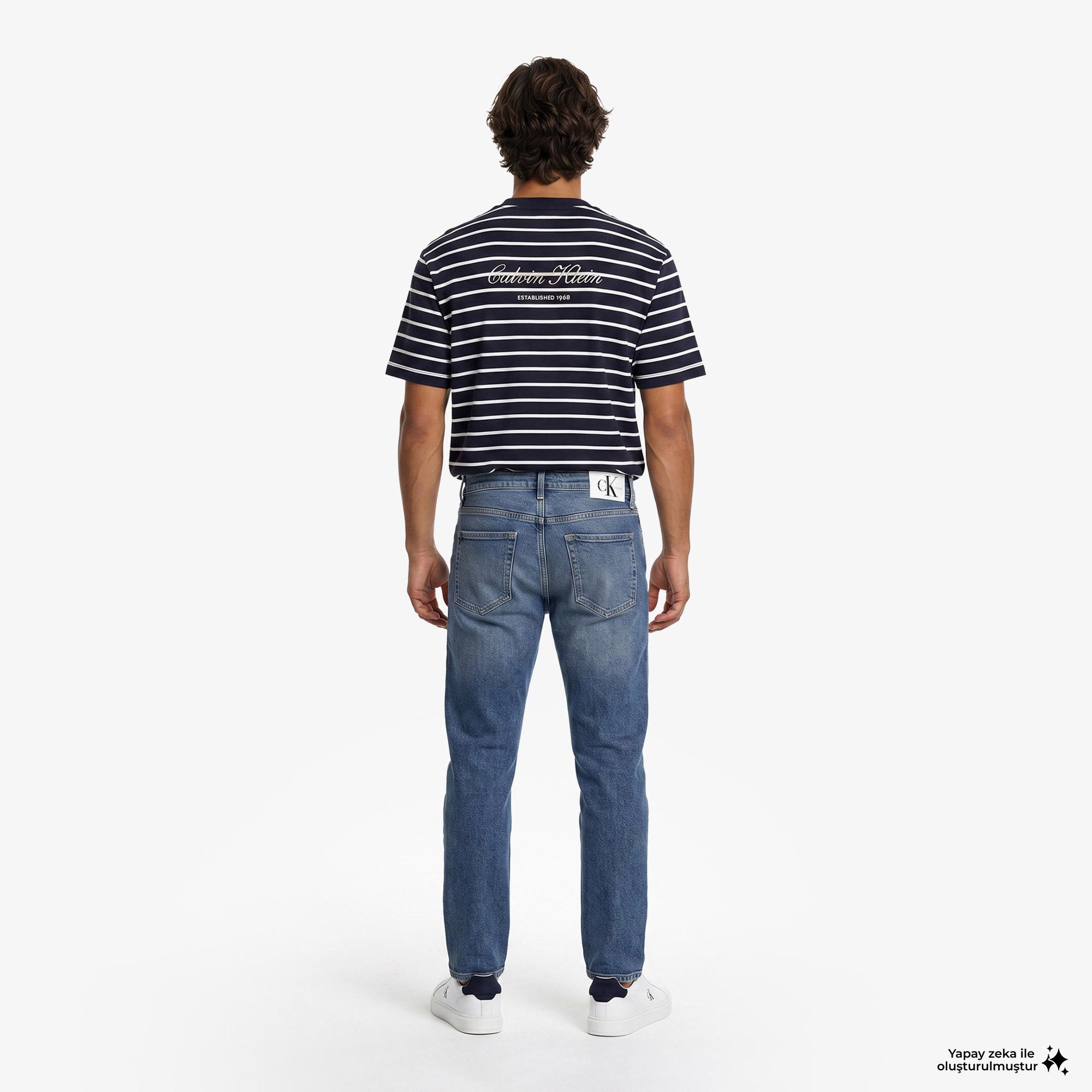 Calvin Klein Vintage Erkek Mavi Jean