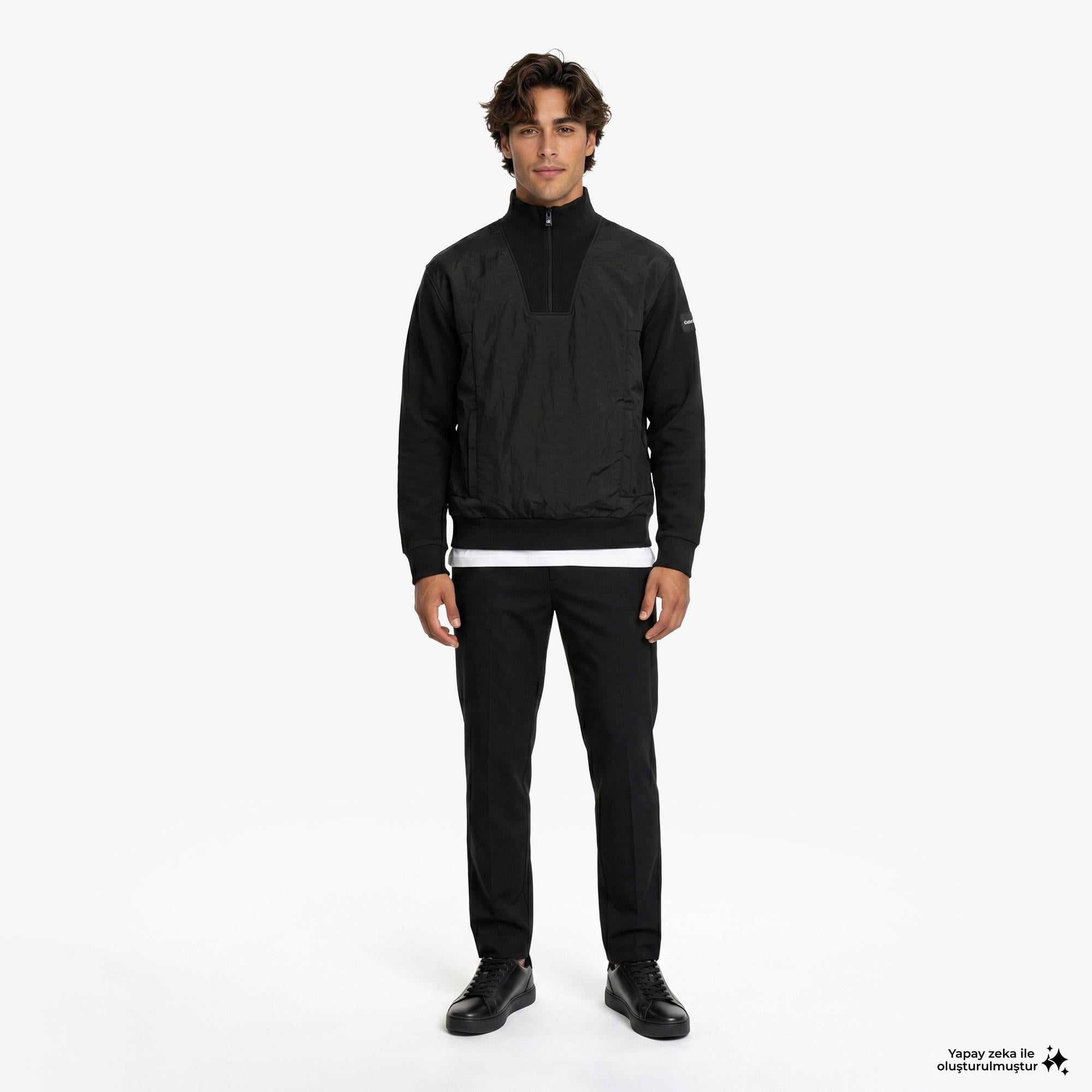 Calvin Klein Erkek Siyah T-Shirt