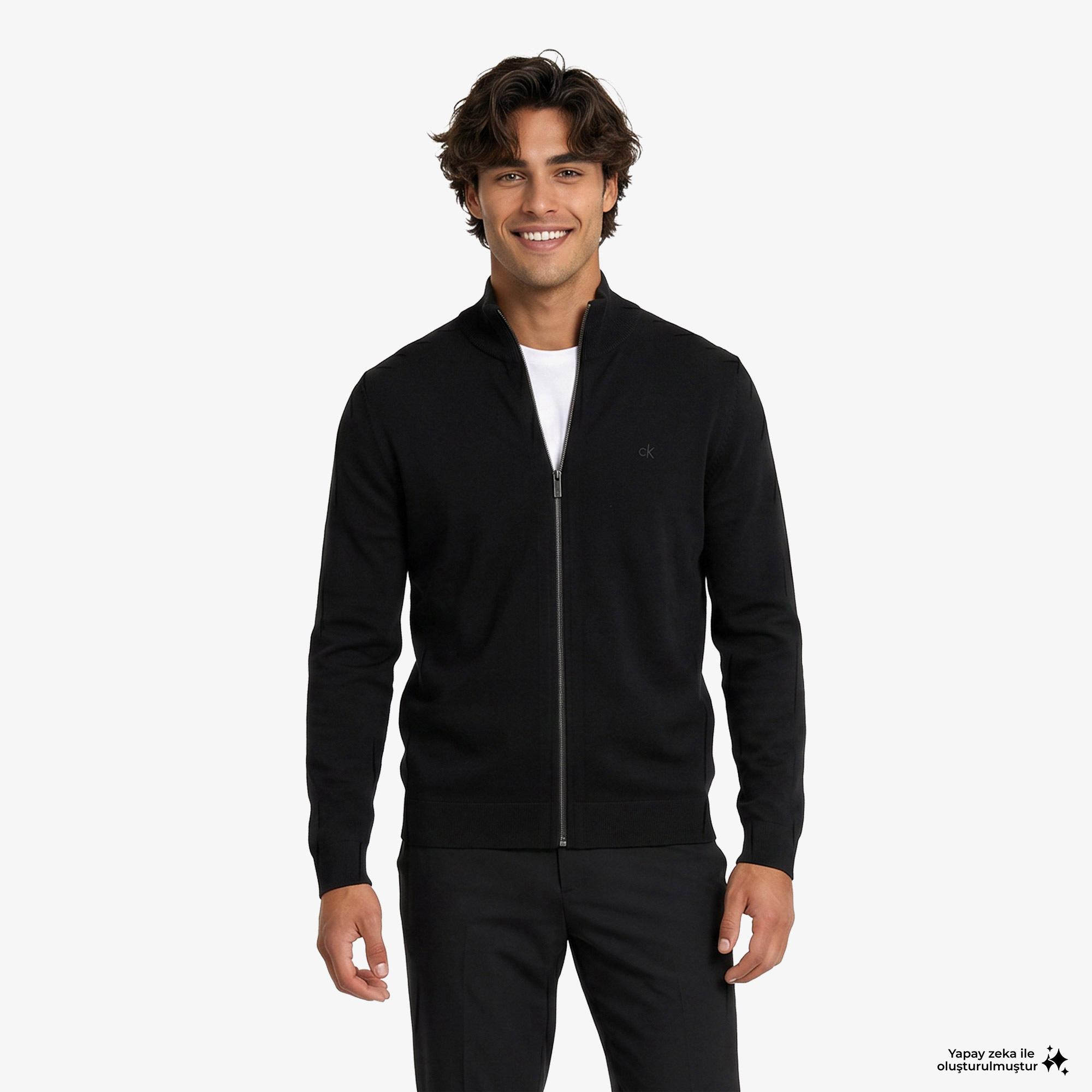 Calvin Klein Erkek Siyah Ceket