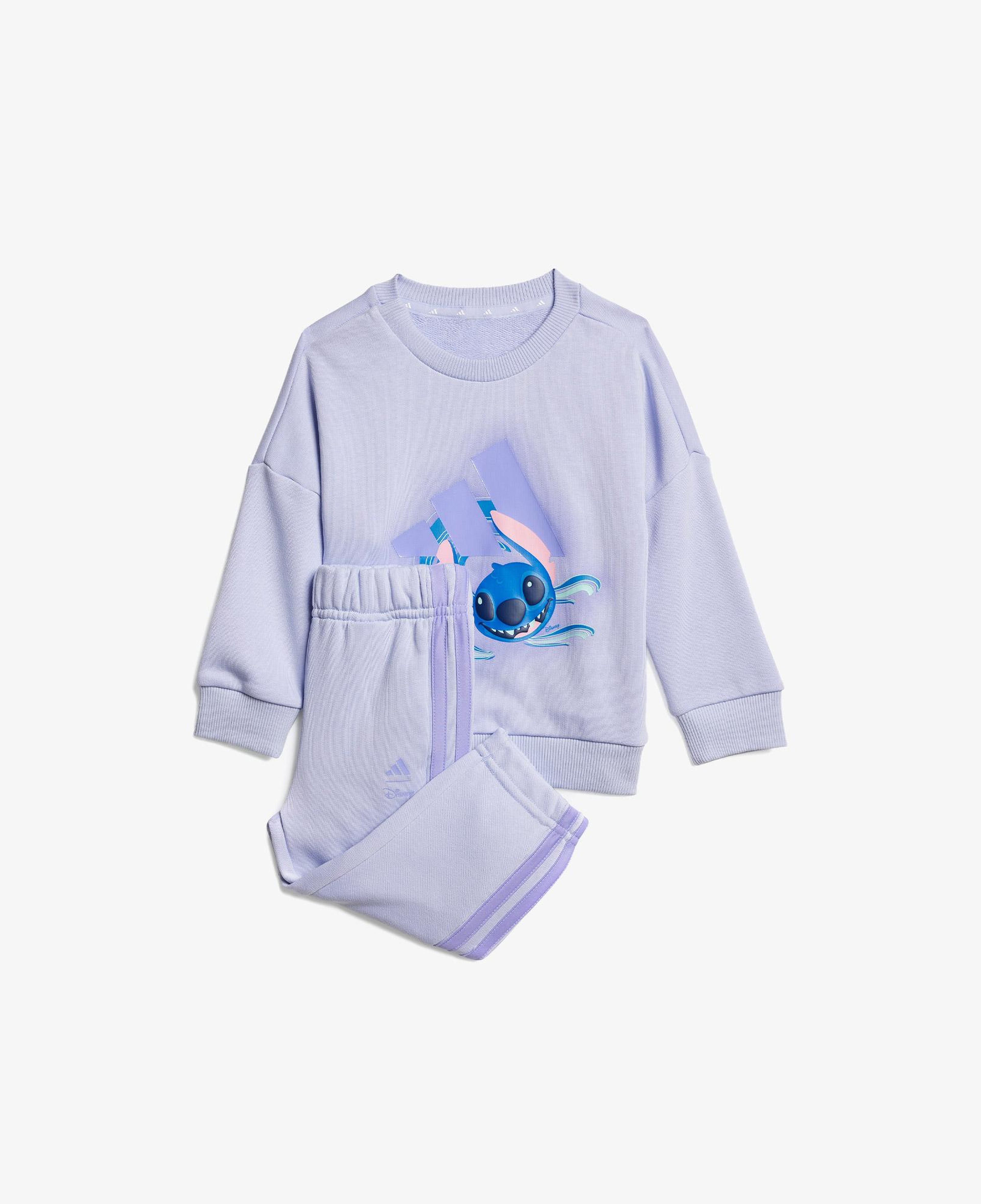 adidas x Disney Lilo & Stitch Çocuk Mor Eşofman Takımı