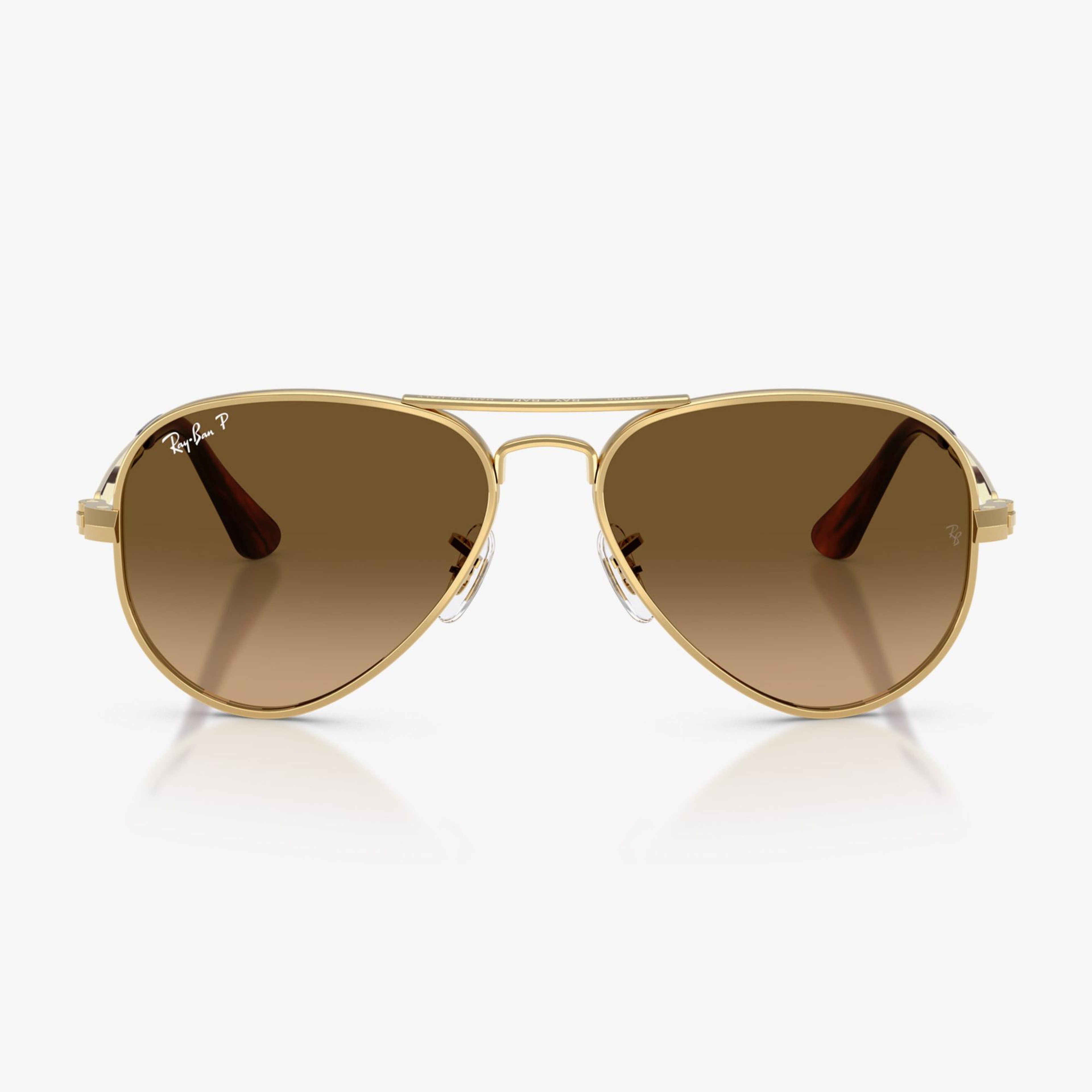 Ray-Ban Metal Unisex Sarı Güneş Gözlüğü