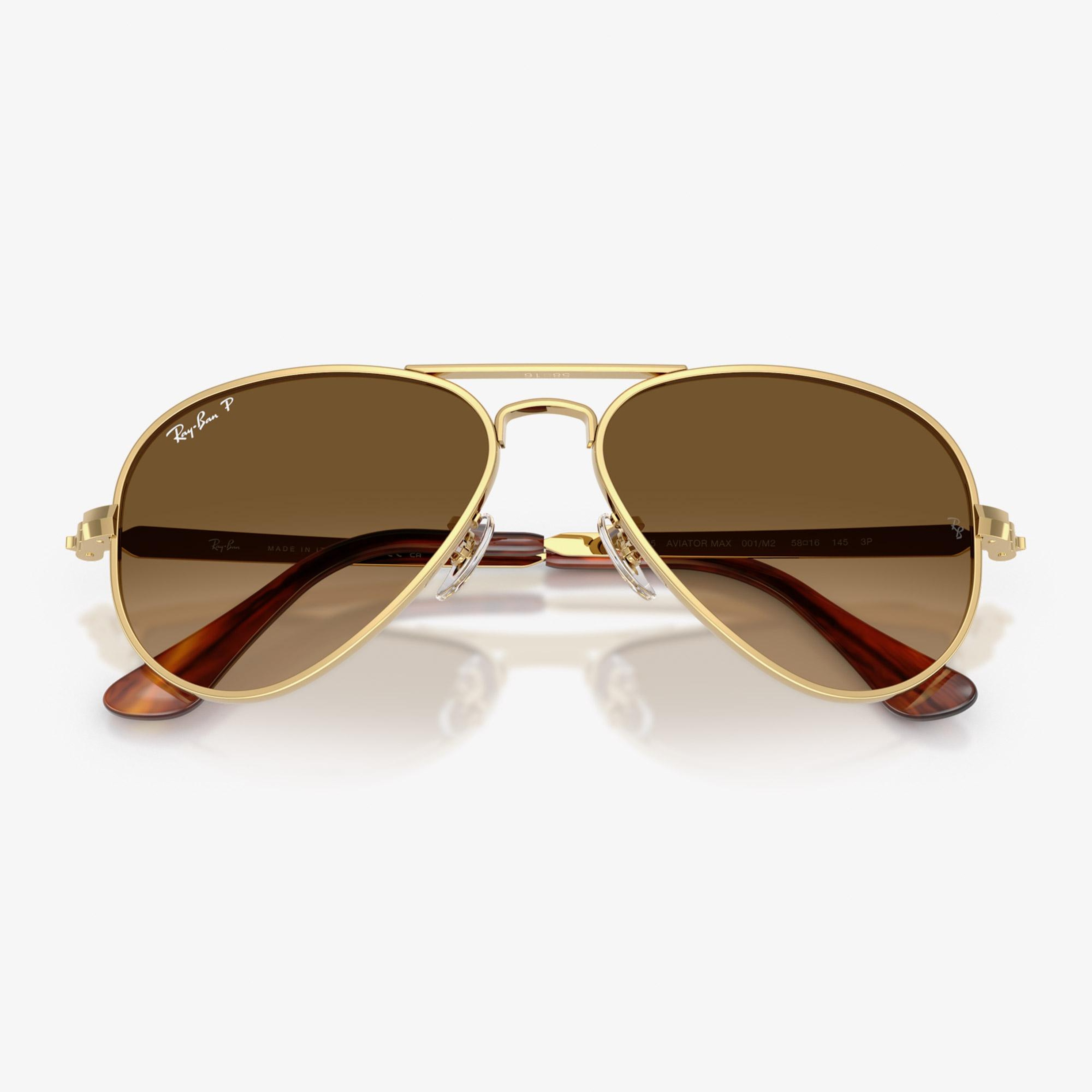 Ray-Ban Metal Unisex Sarı Güneş Gözlüğü
