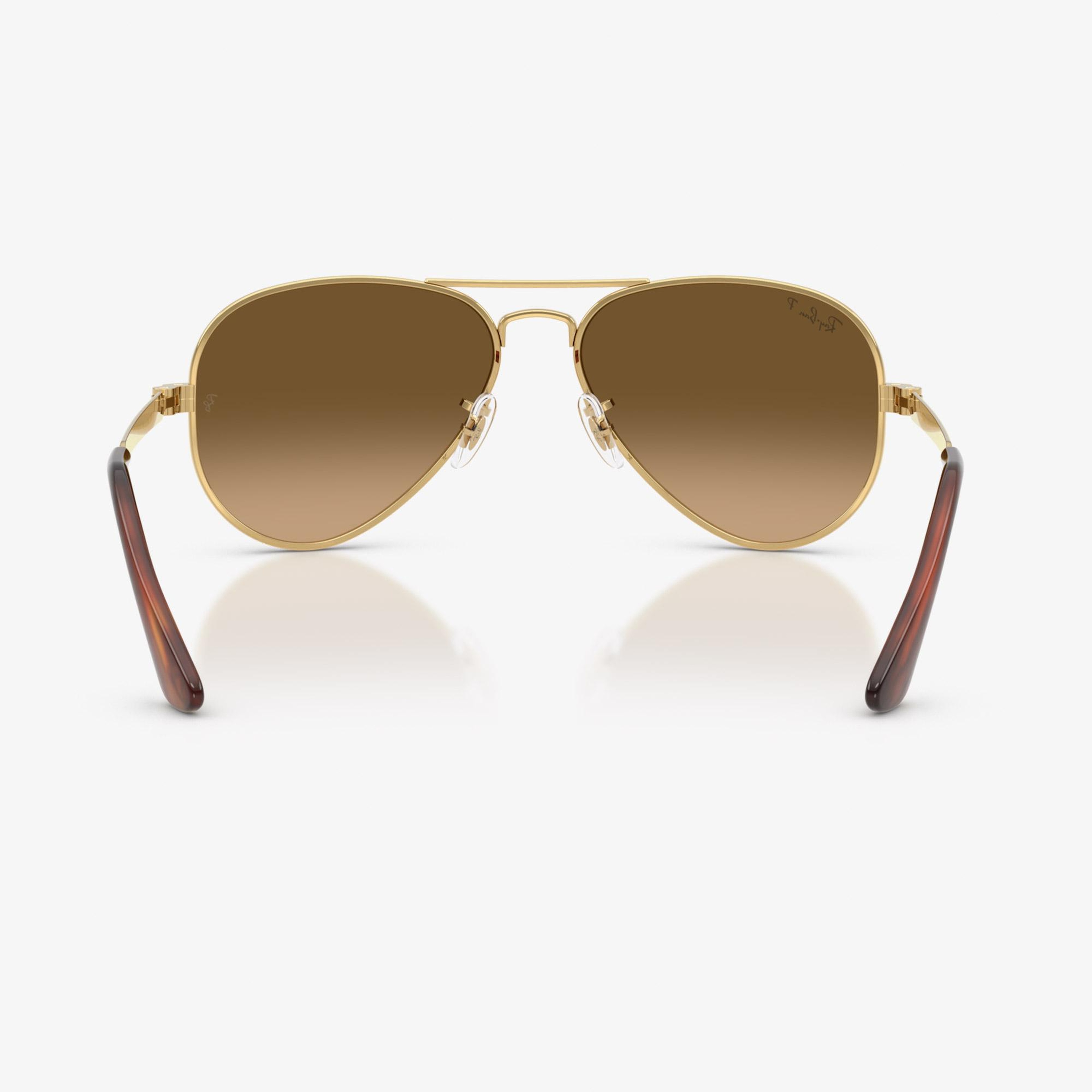 Ray-Ban Metal Unisex Sarı Güneş Gözlüğü