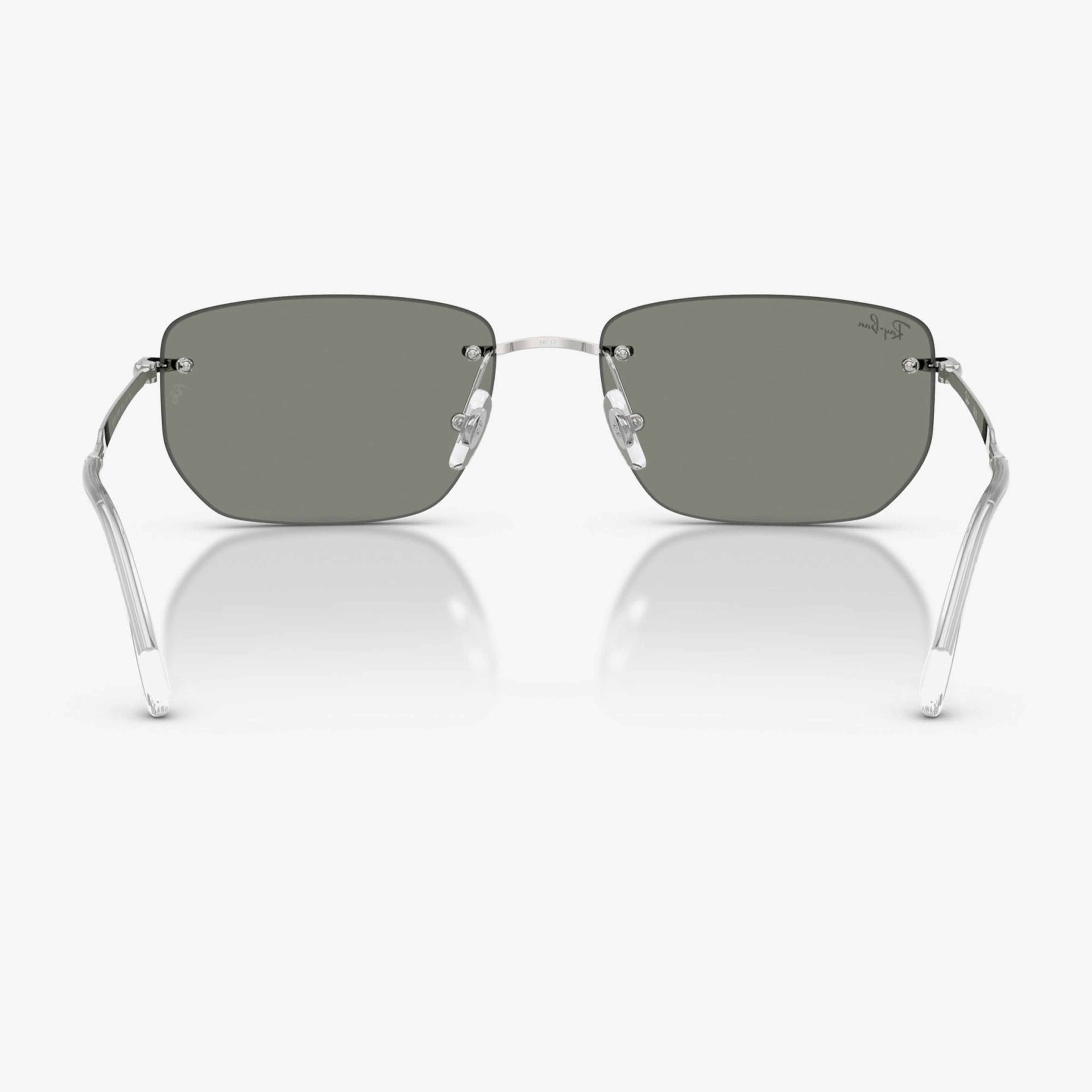 RAY-BAN Metal Unisex Gri Güneş Gözlüğü