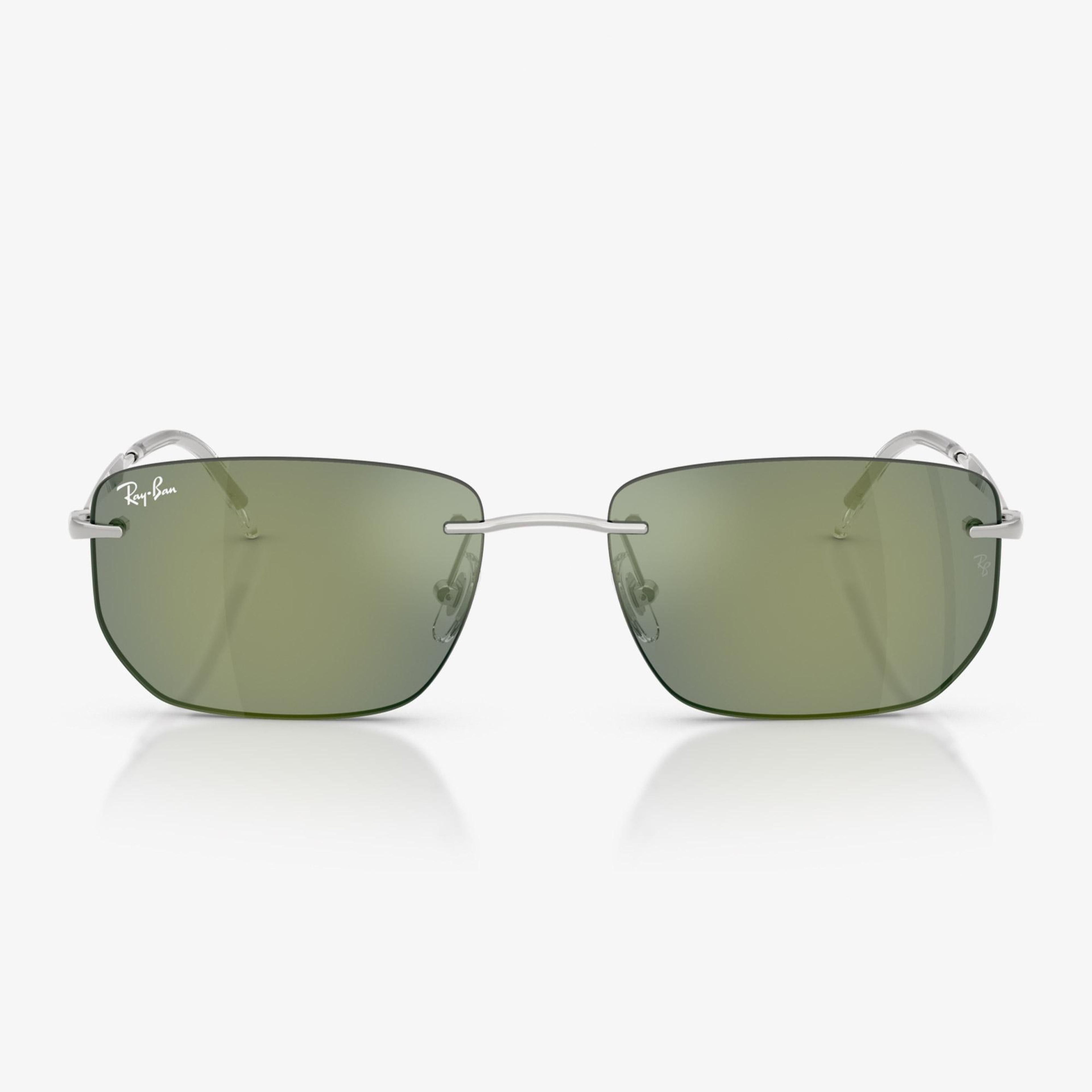 RAY-BAN Metal Unisex Gri Güneş Gözlüğü