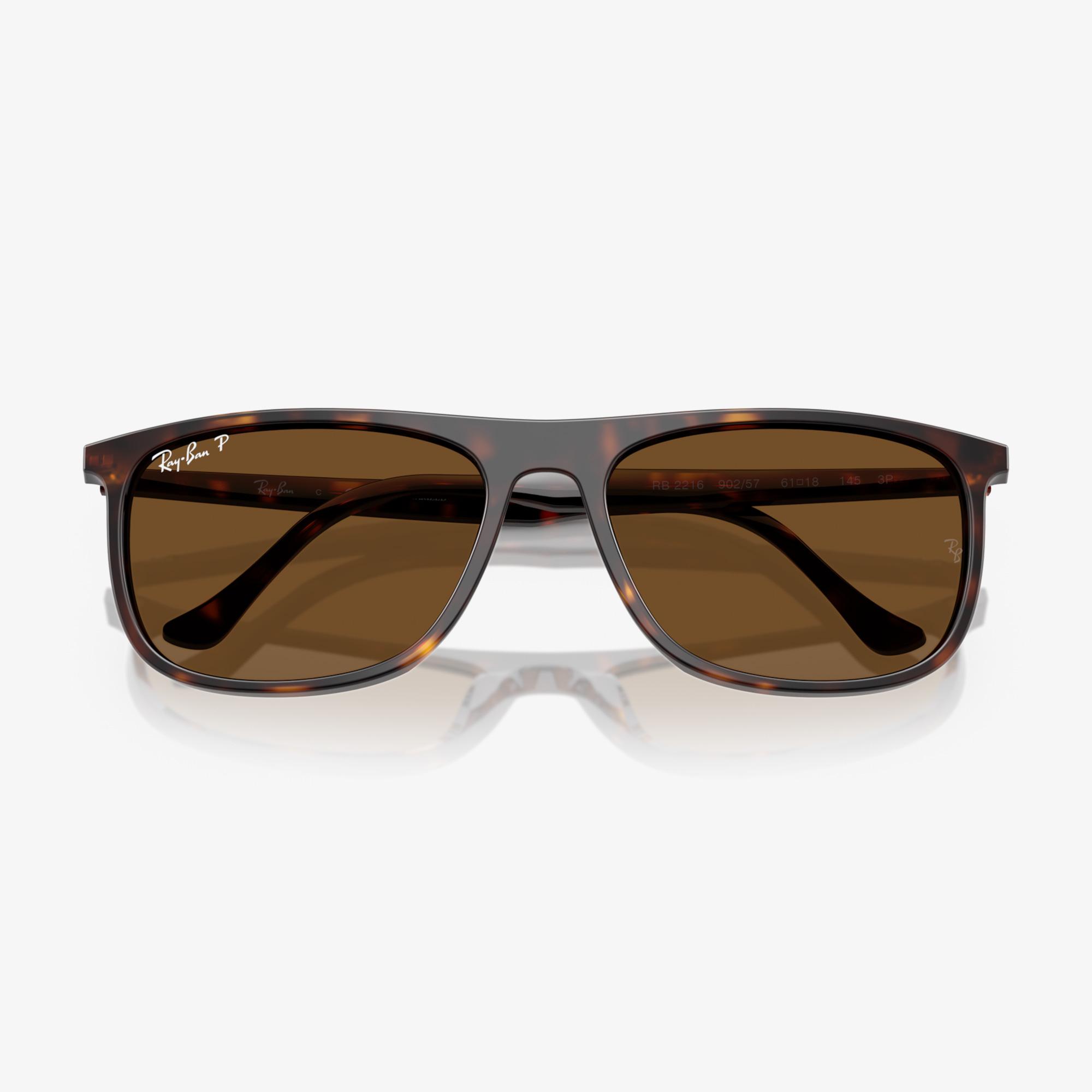 Ray-Ban Acetate Unisex Kahverengi Güneş Gözlüğü