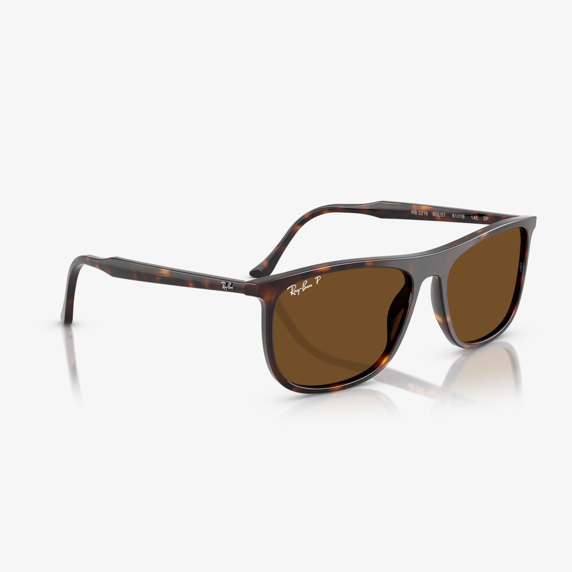Ray-Ban Acetate Unisex Kahverengi Güneş Gözlüğü
