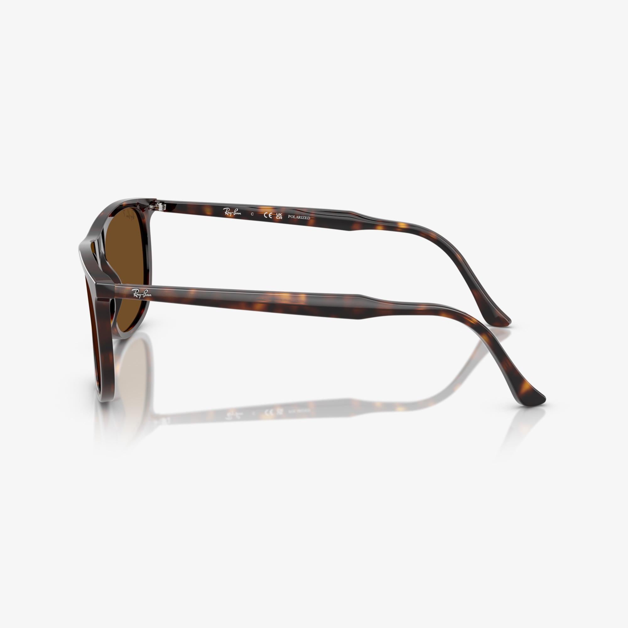 Ray-Ban Acetate Unisex Kahverengi Güneş Gözlüğü