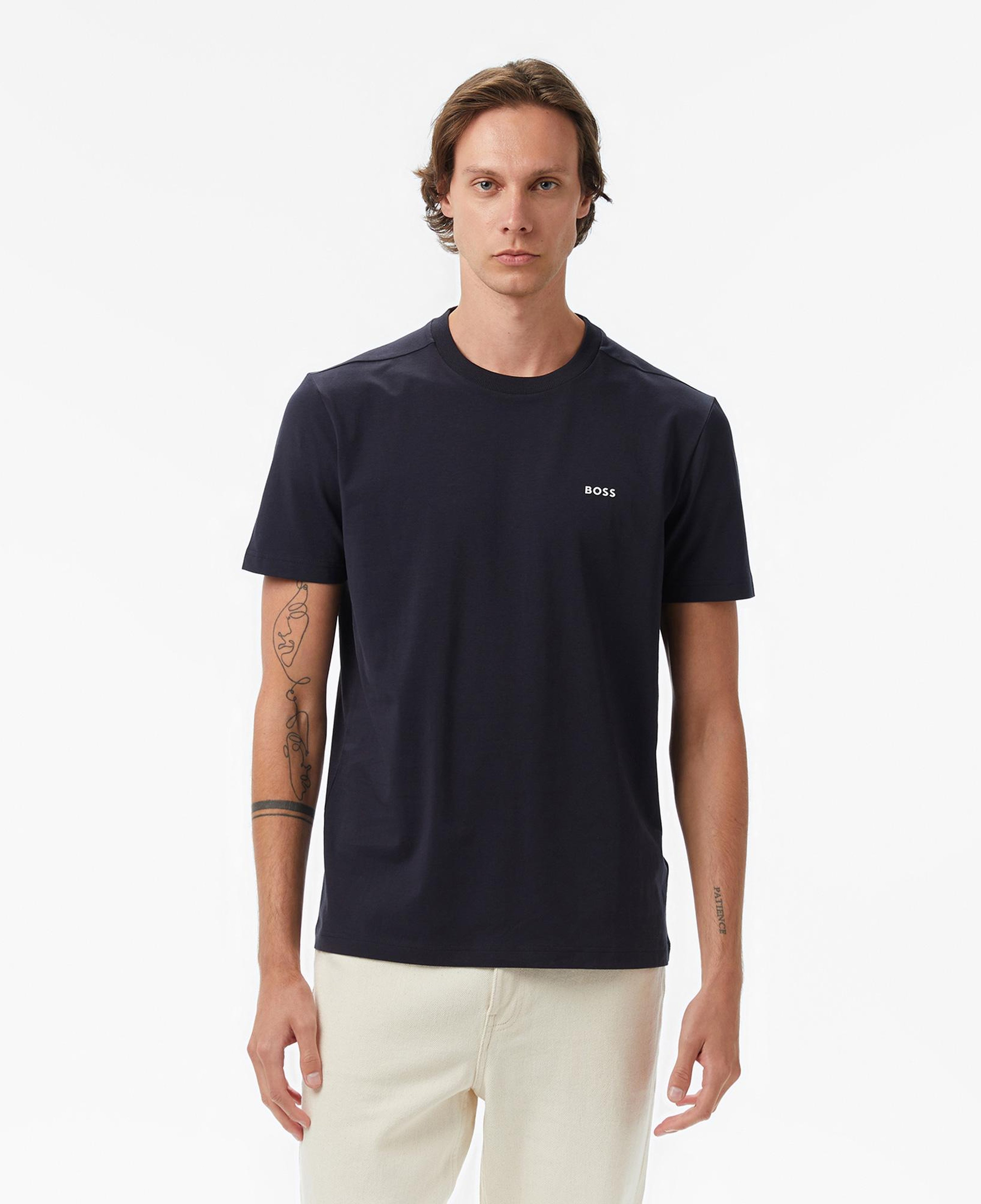 Boss Erkek Mavi T-Shirt