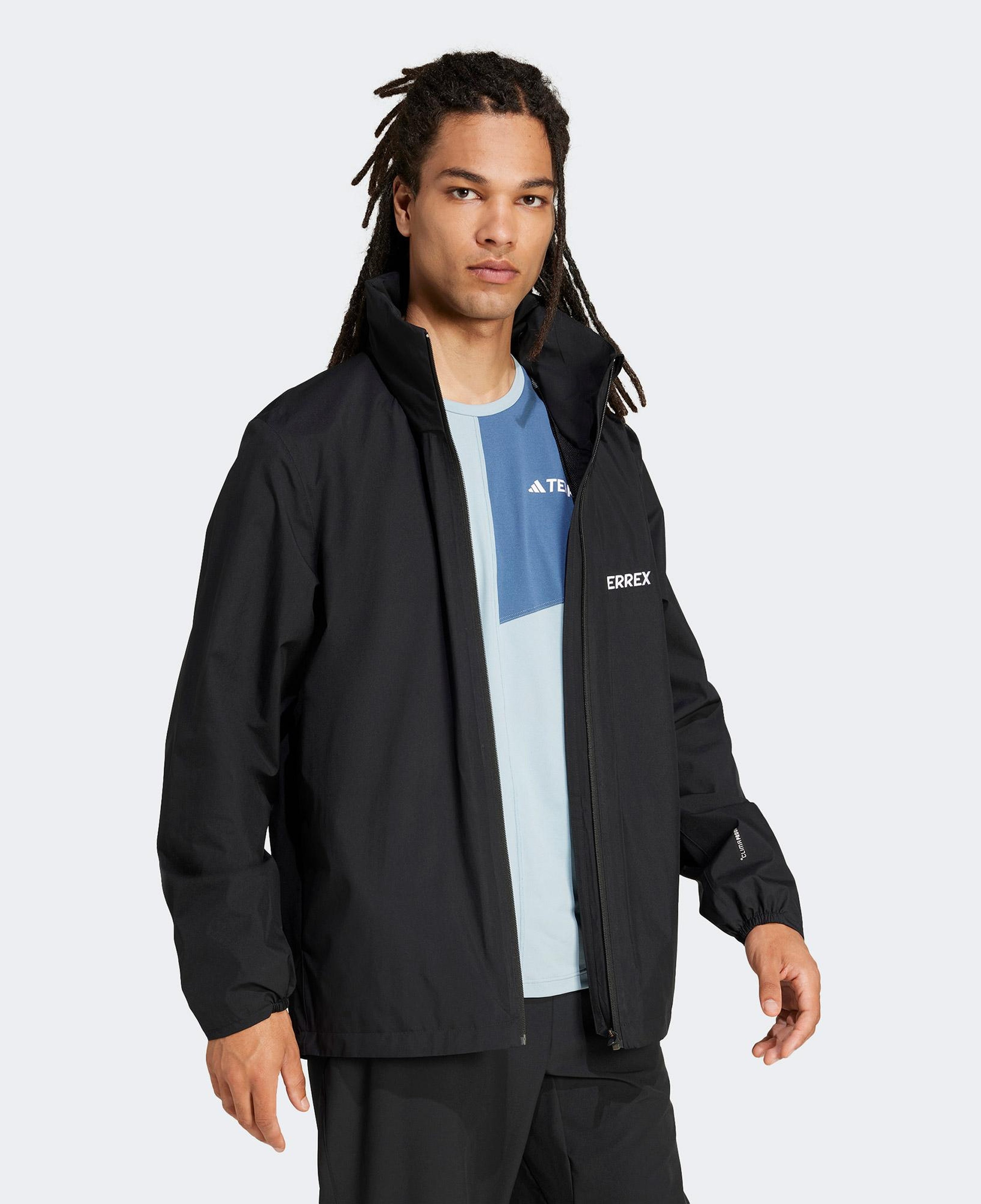 adidas Multi Essentials 2L Erkek Siyah Yağmurluk