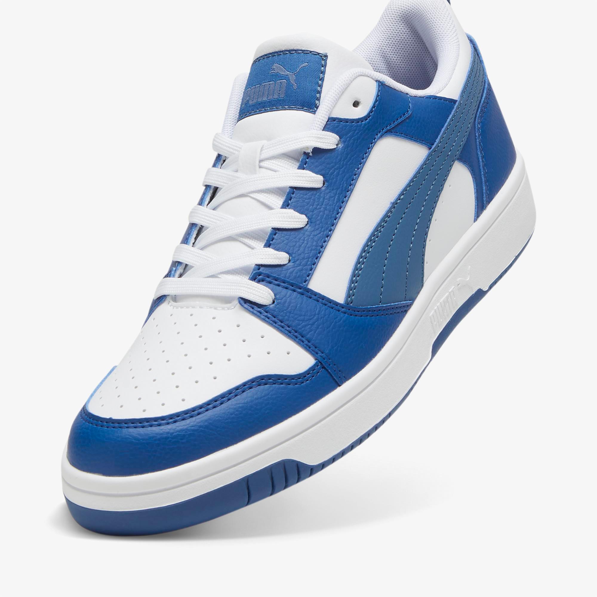 Puma Rebound V6 Low Erkek Mavi Spor Ayakkabı
