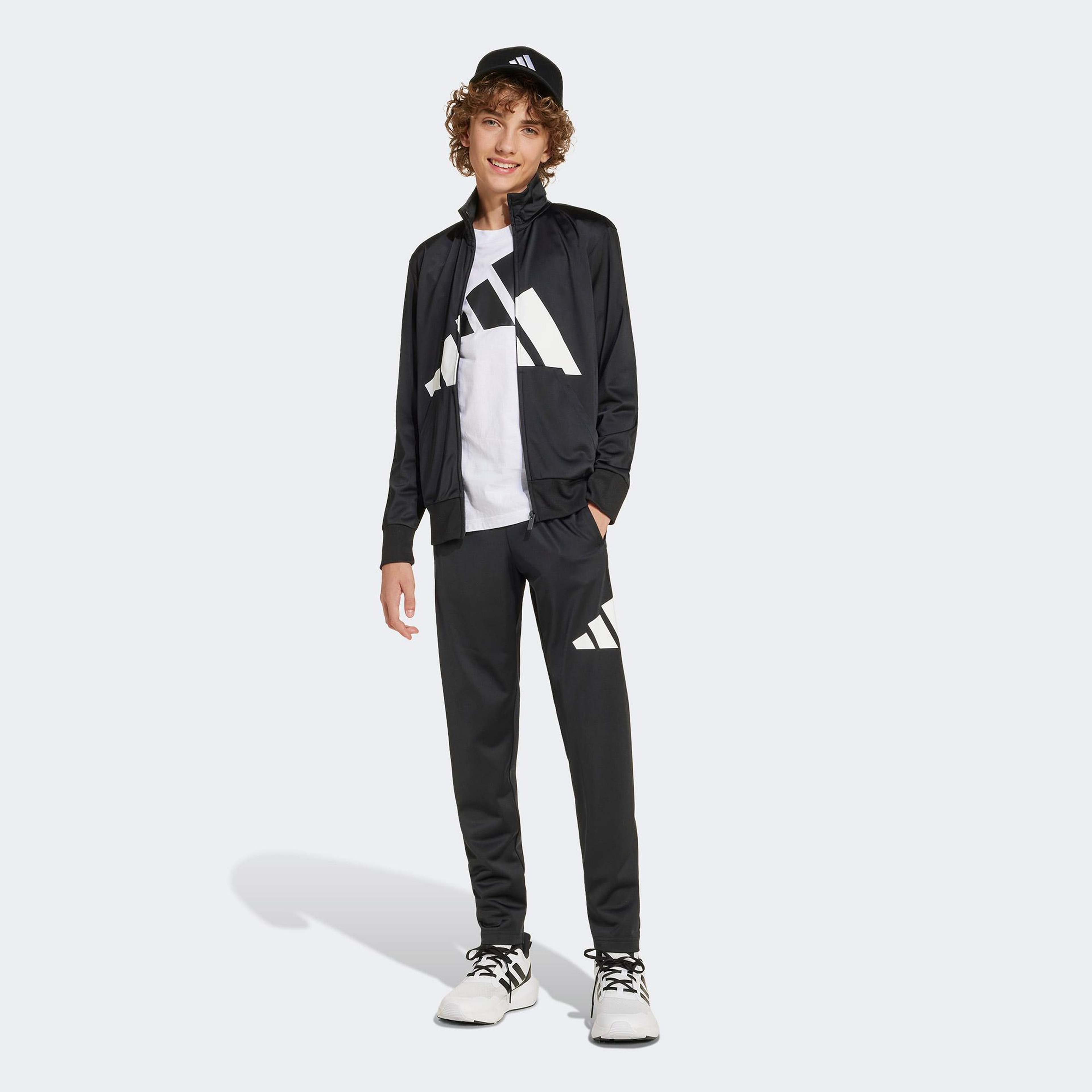 adidas Essentials Climacool Çocuk Siyah Eşofman Takımı