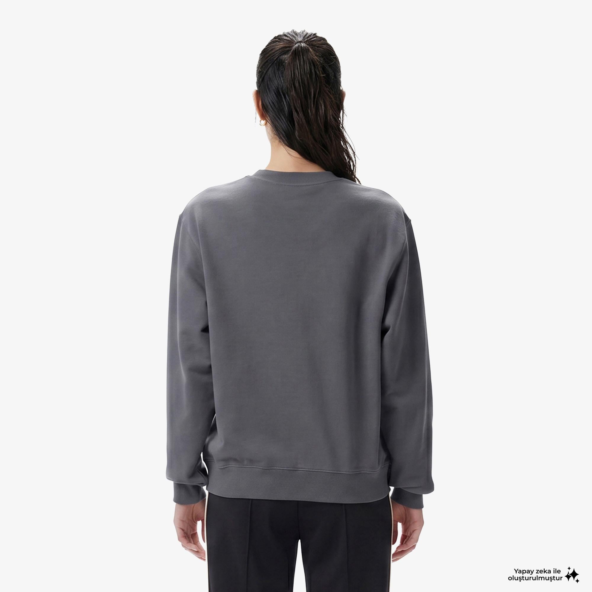 P.E Nation Heads Up 2 Kadın Gri Sweatshirt