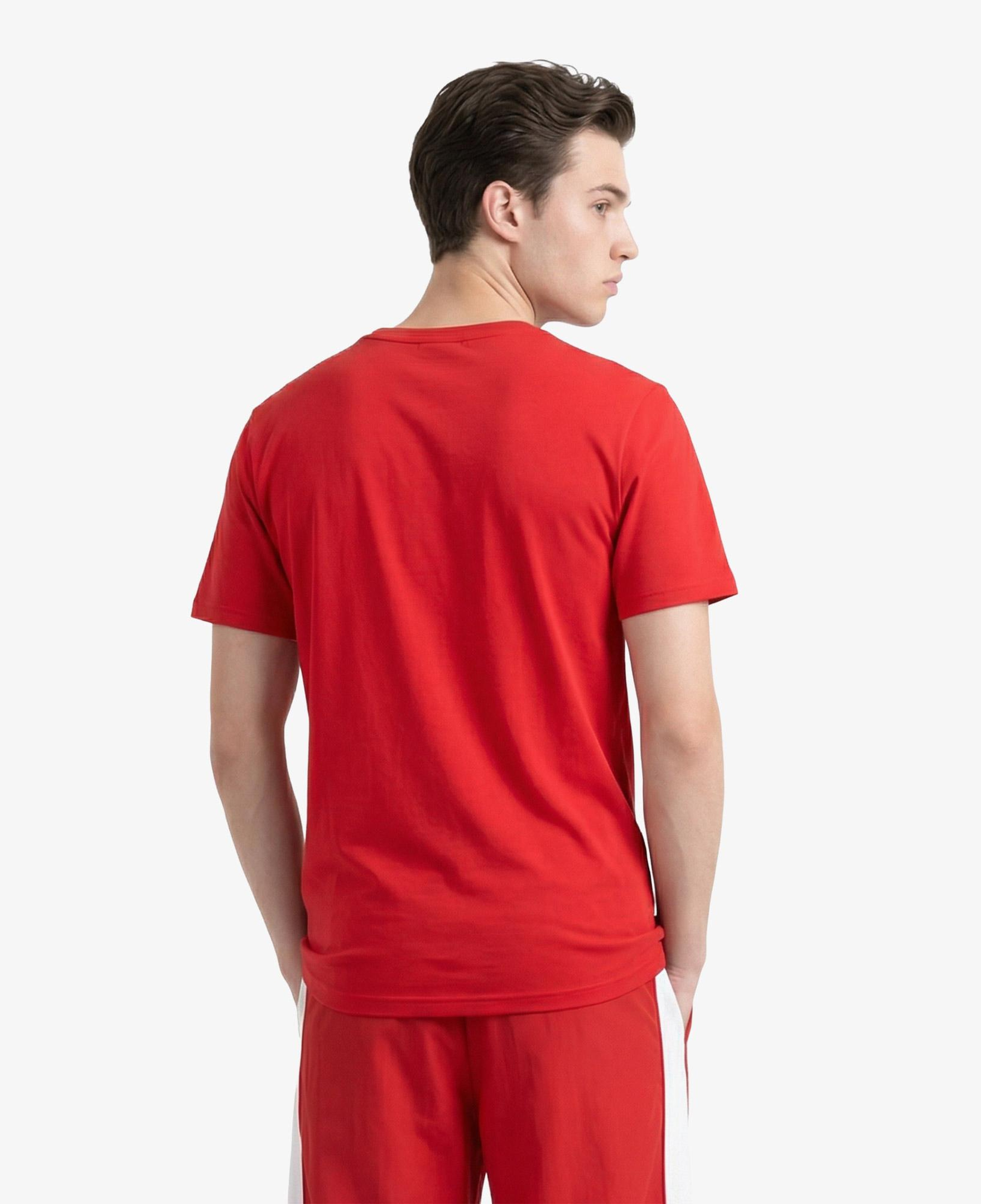 Puma Tad Ess Solid Cat Lc Erkek Kırmızı Antrenman T-Shirt