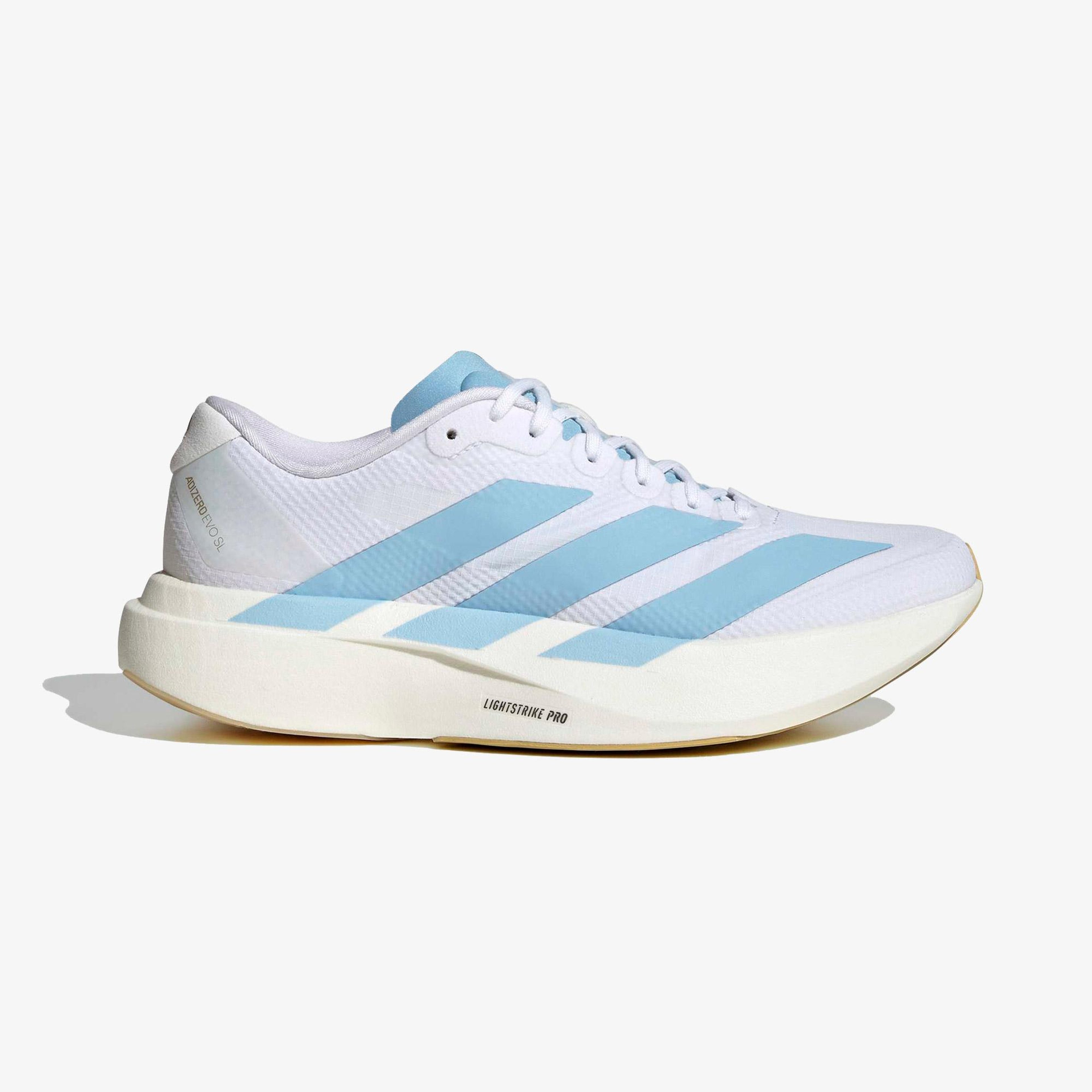adidas Adizero Evo Sl Kadın Beyaz Koşu Ayakkabısı