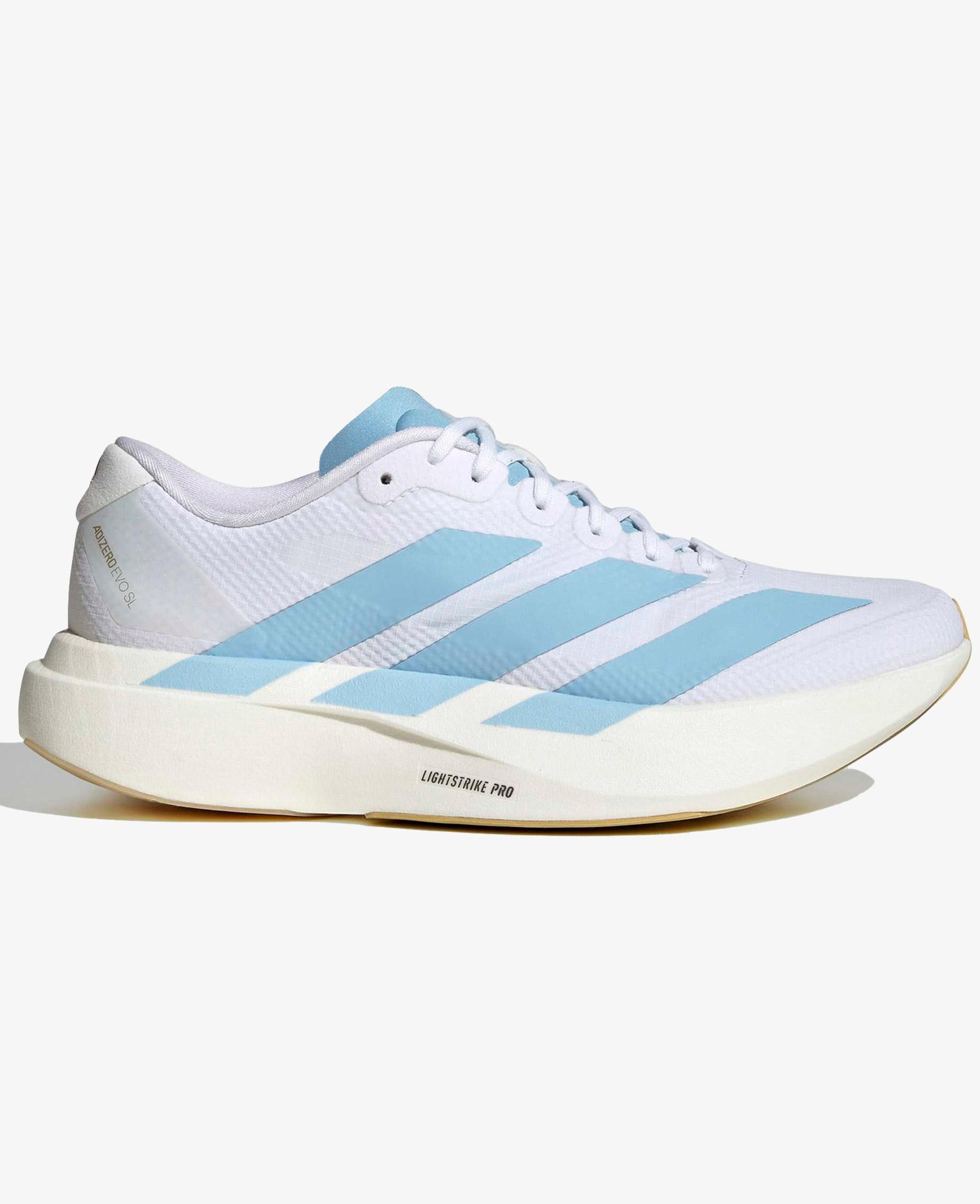 adidas Adizero Evo Sl Kadın Beyaz Koşu Ayakkabısı