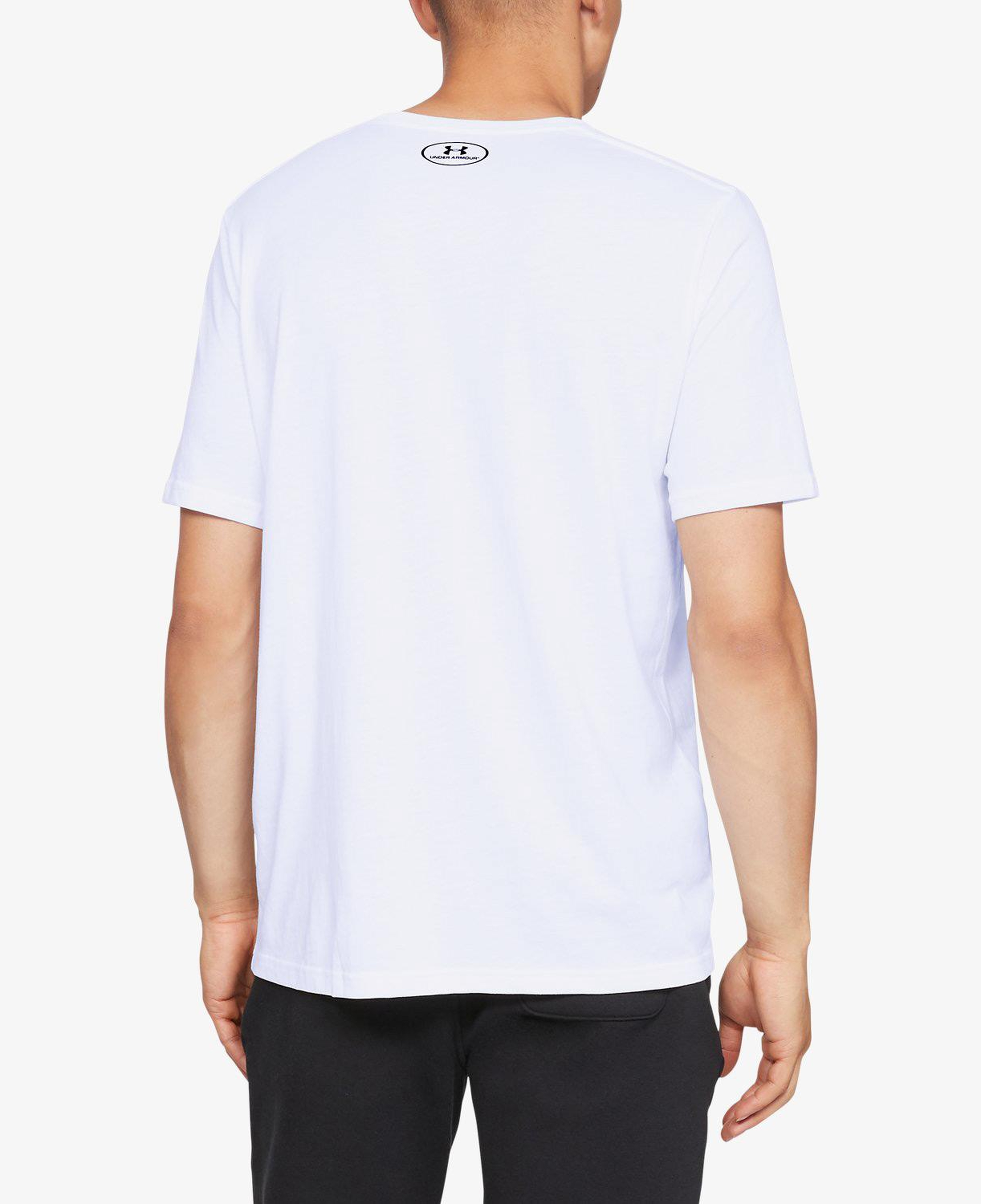Under Armour Sportstyle Lc Ss Erkek Beyaz T-Shirt