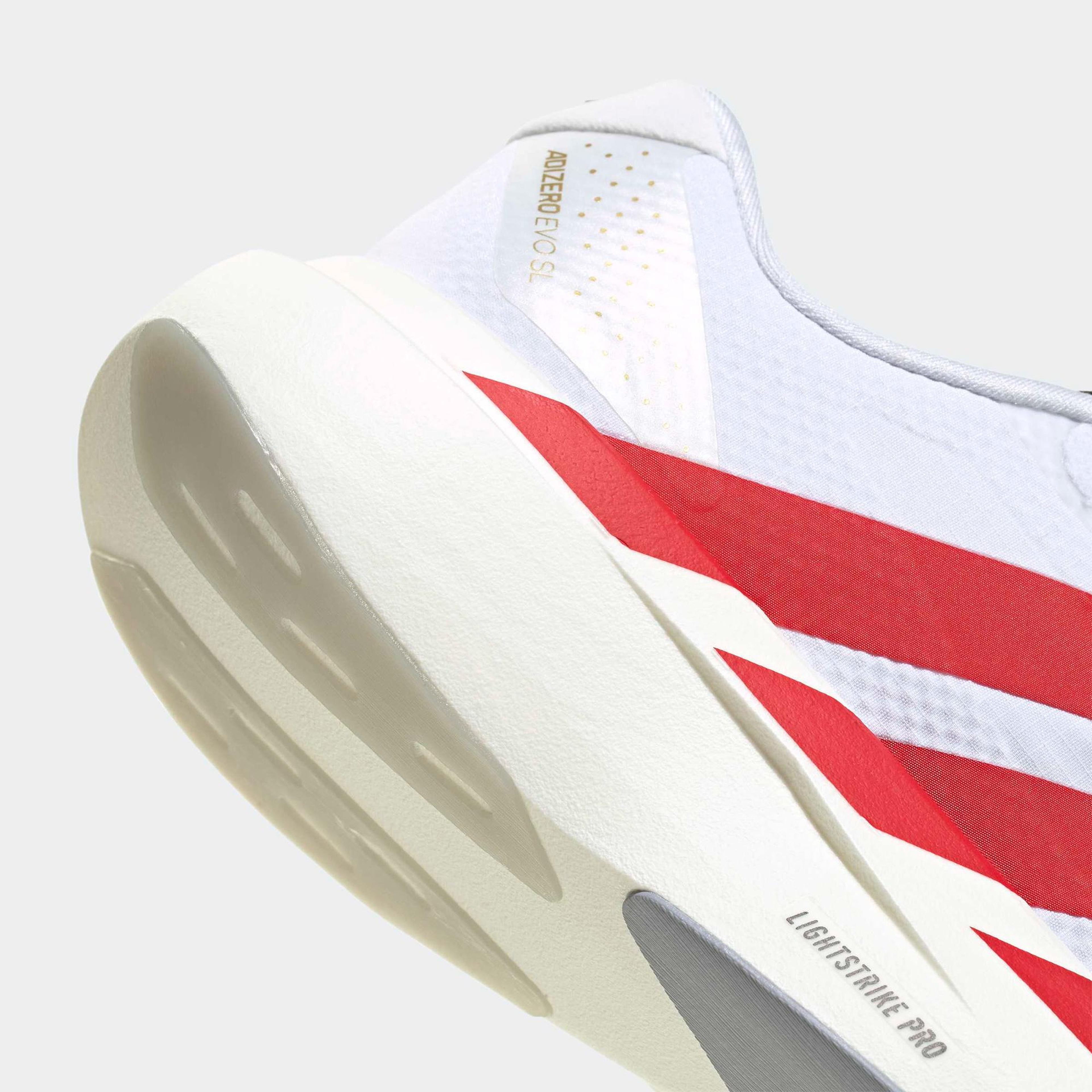 adidas Adizero Evo Sl Kadın Beyaz Koşu Ayakkabısı