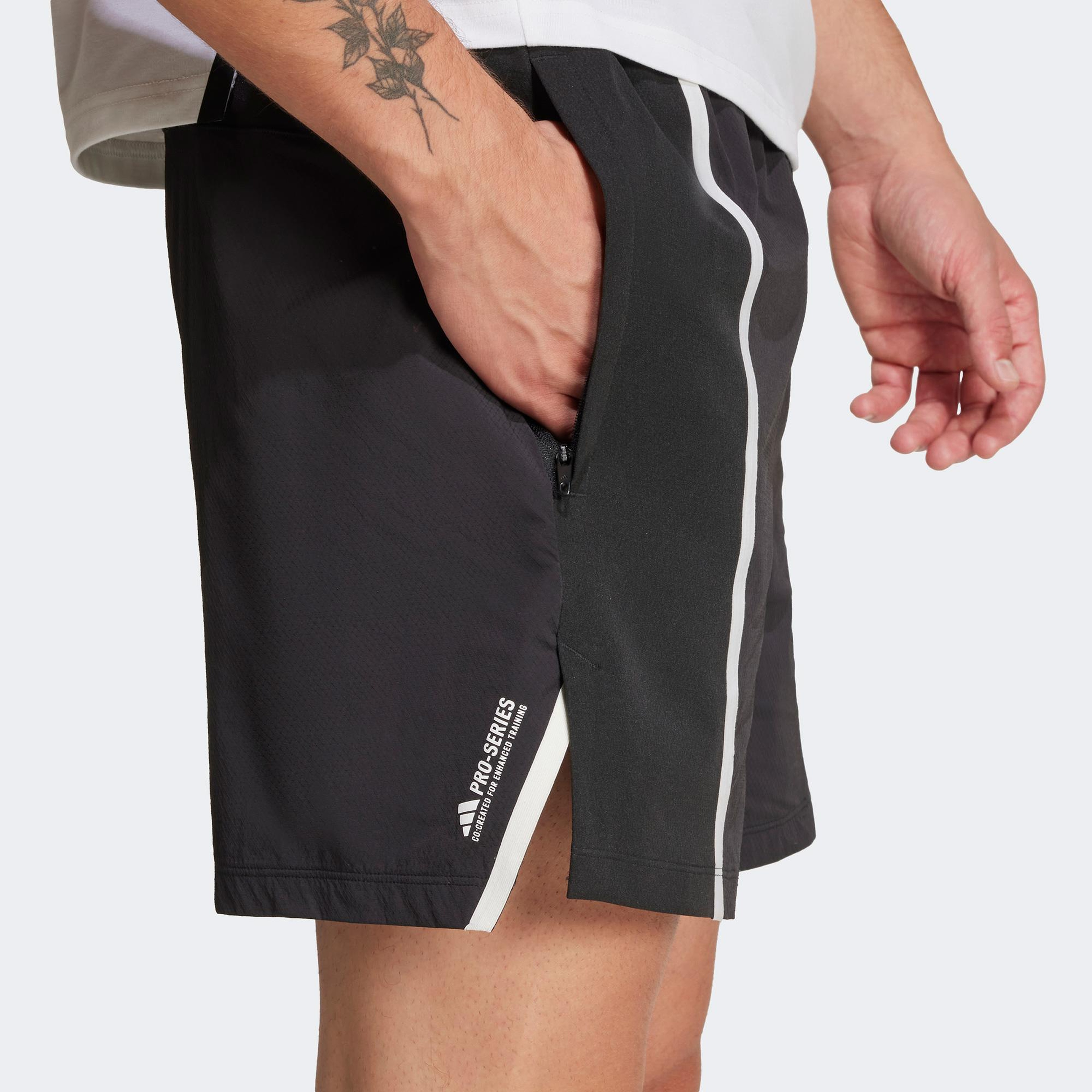 adidas Designed For Pro Series Erkek Siyah Antrenman Şort