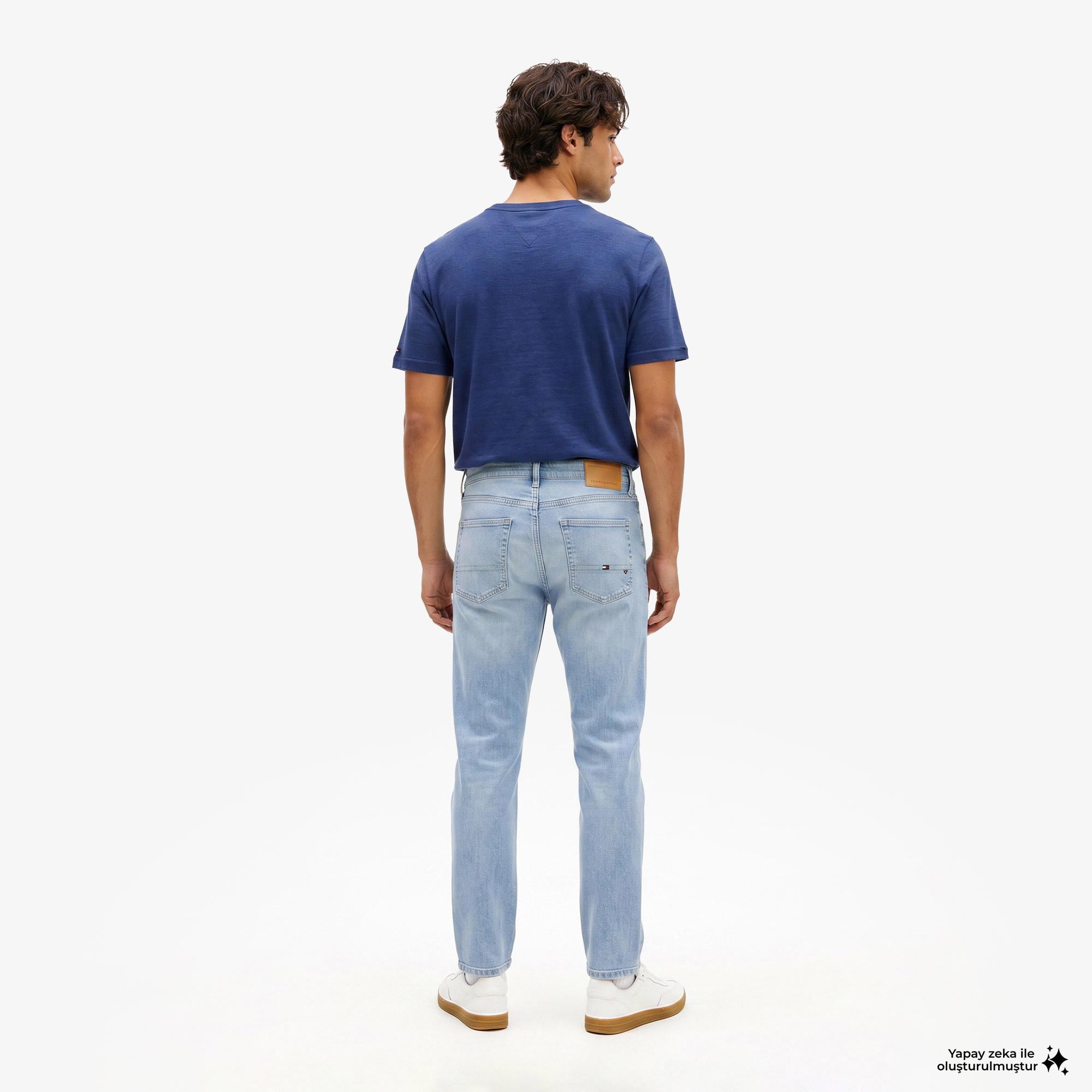 Tommy Hilfiger Erkek Mavi Pantolon